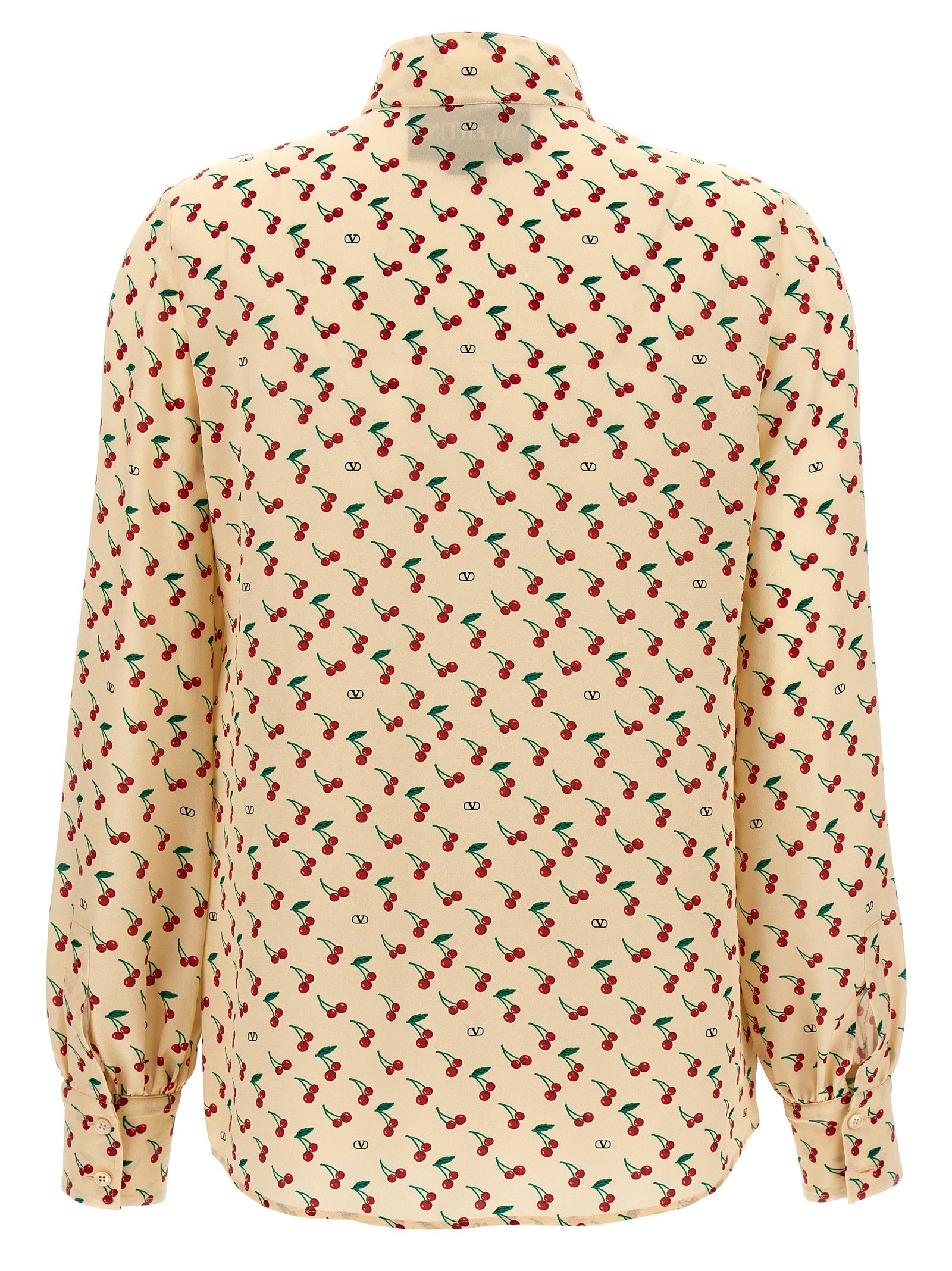 Valentino Garavani Beige Seidenbluse