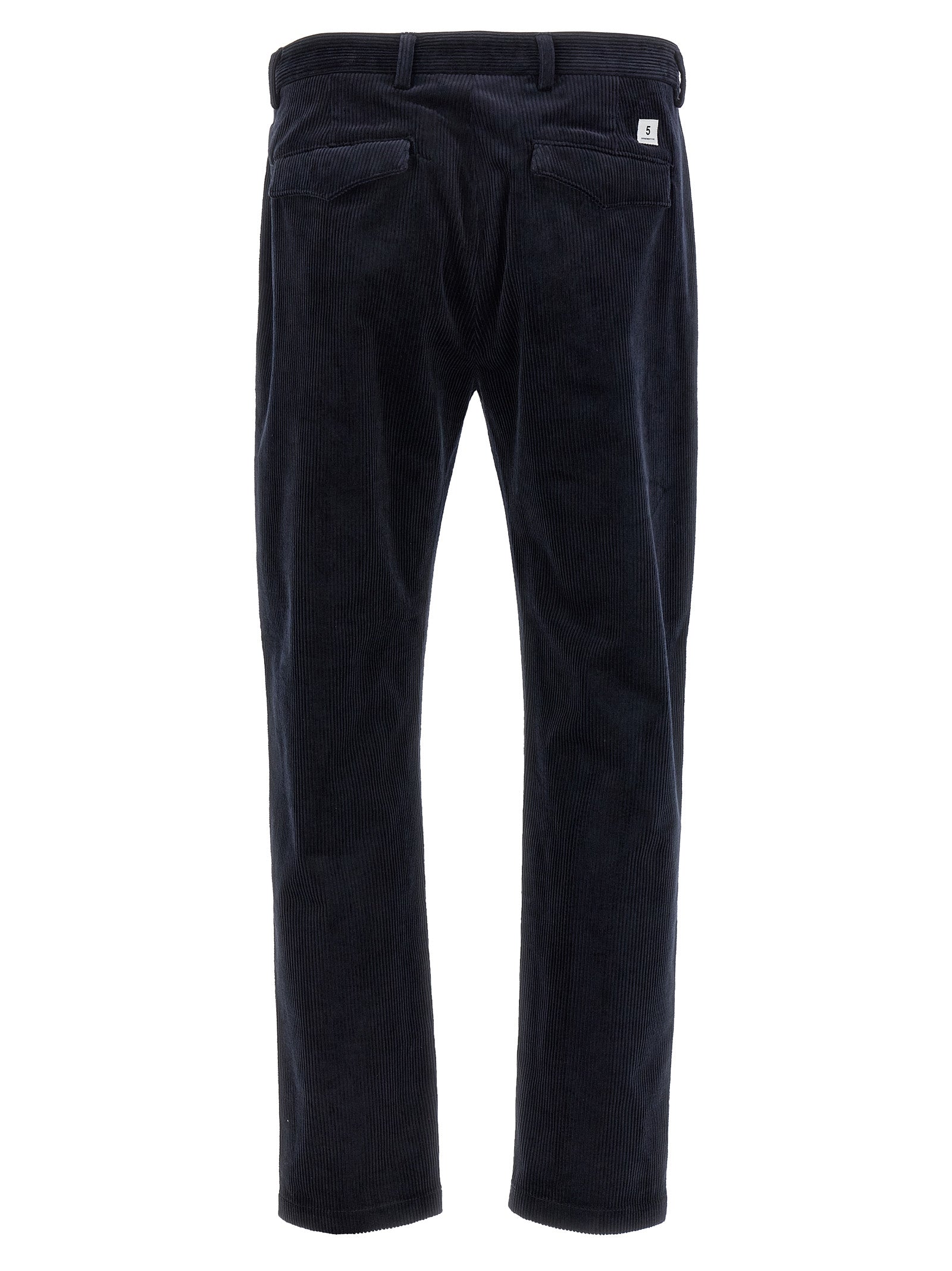 Department 5 Blaue Baumwoll-Chino-Hose