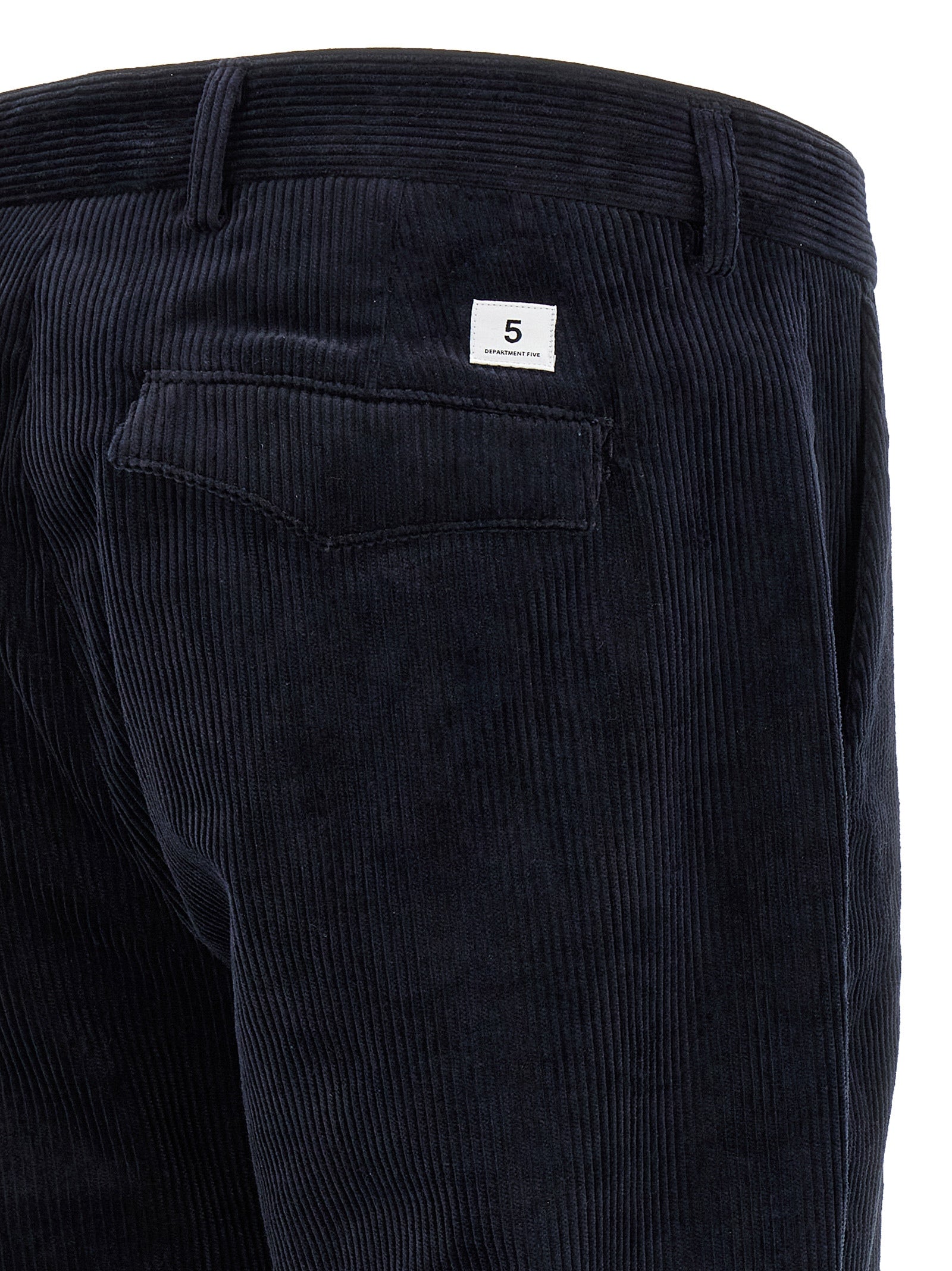 Department 5 Blaue Baumwoll-Chino-Hose