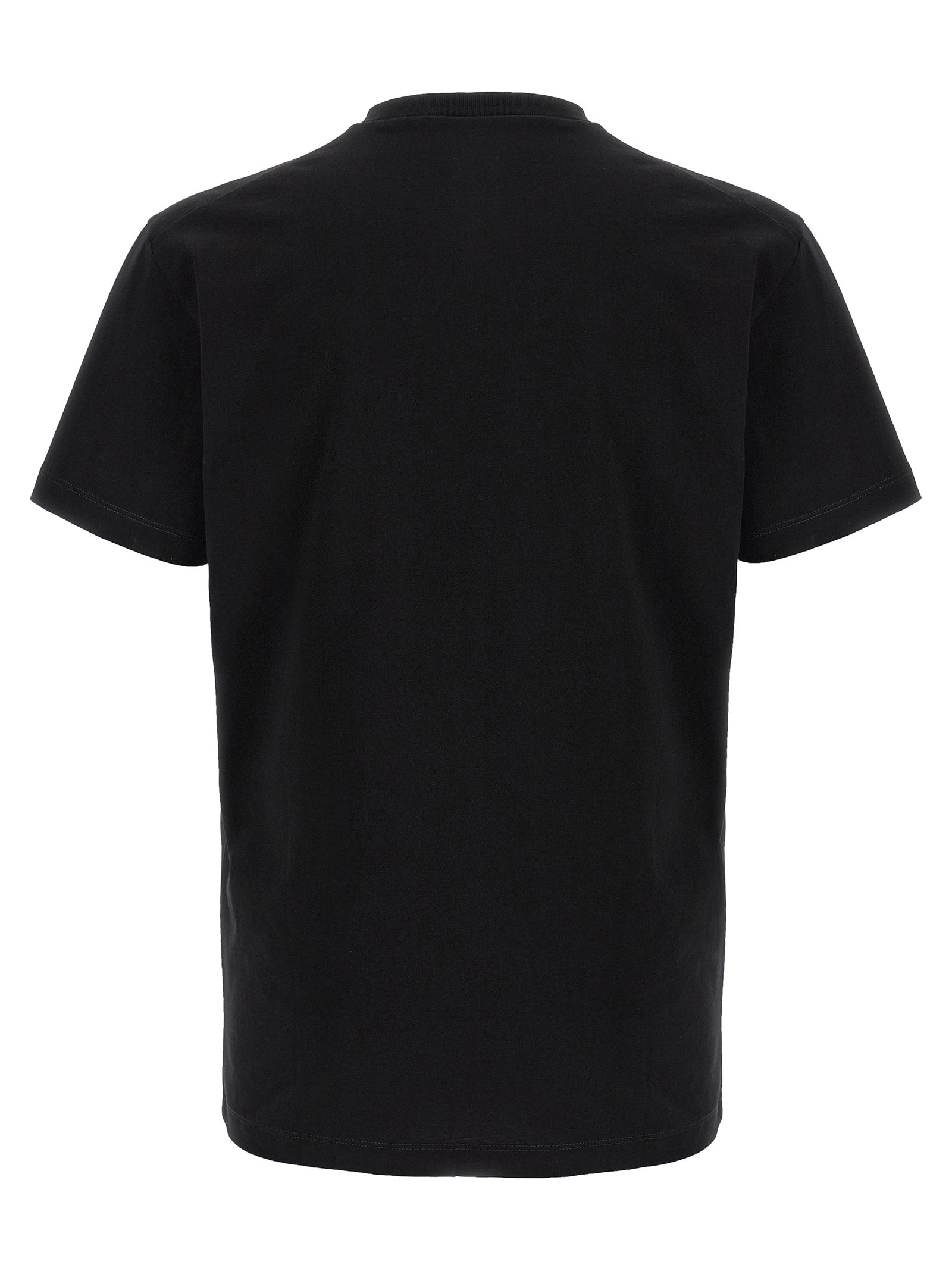 Dsquared² Schwarzes Baumwoll-T-Shirt