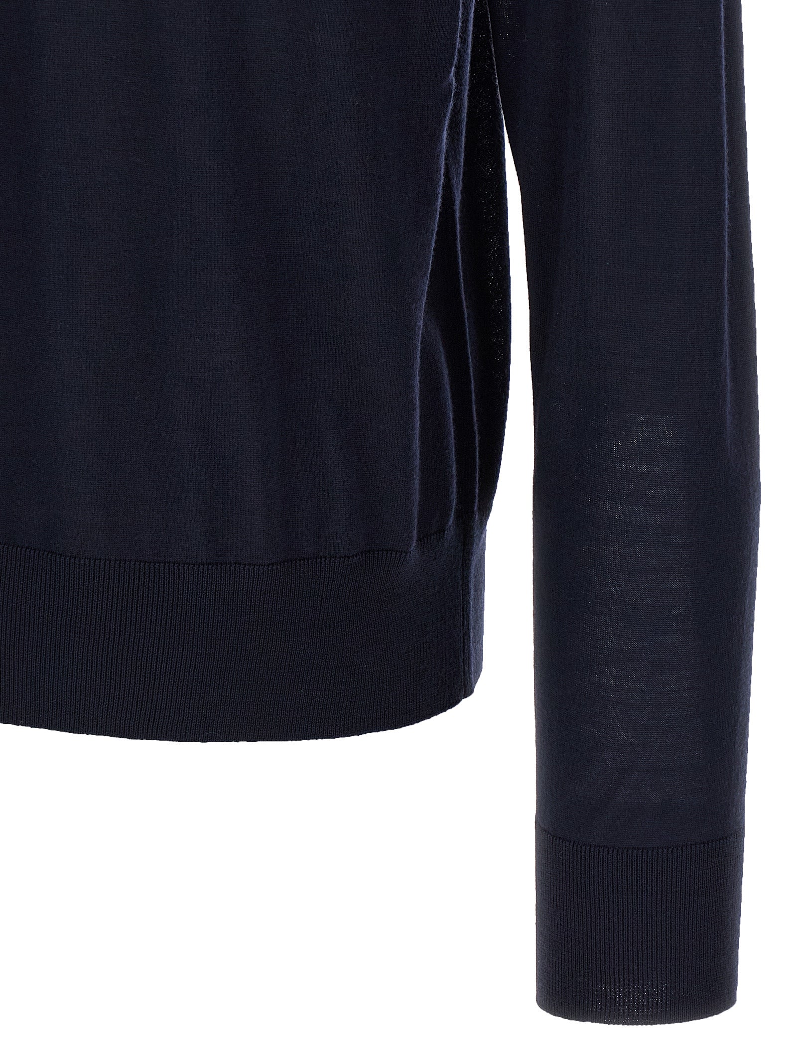 Dsquared² Blauer Cardigan aus Schurwolle