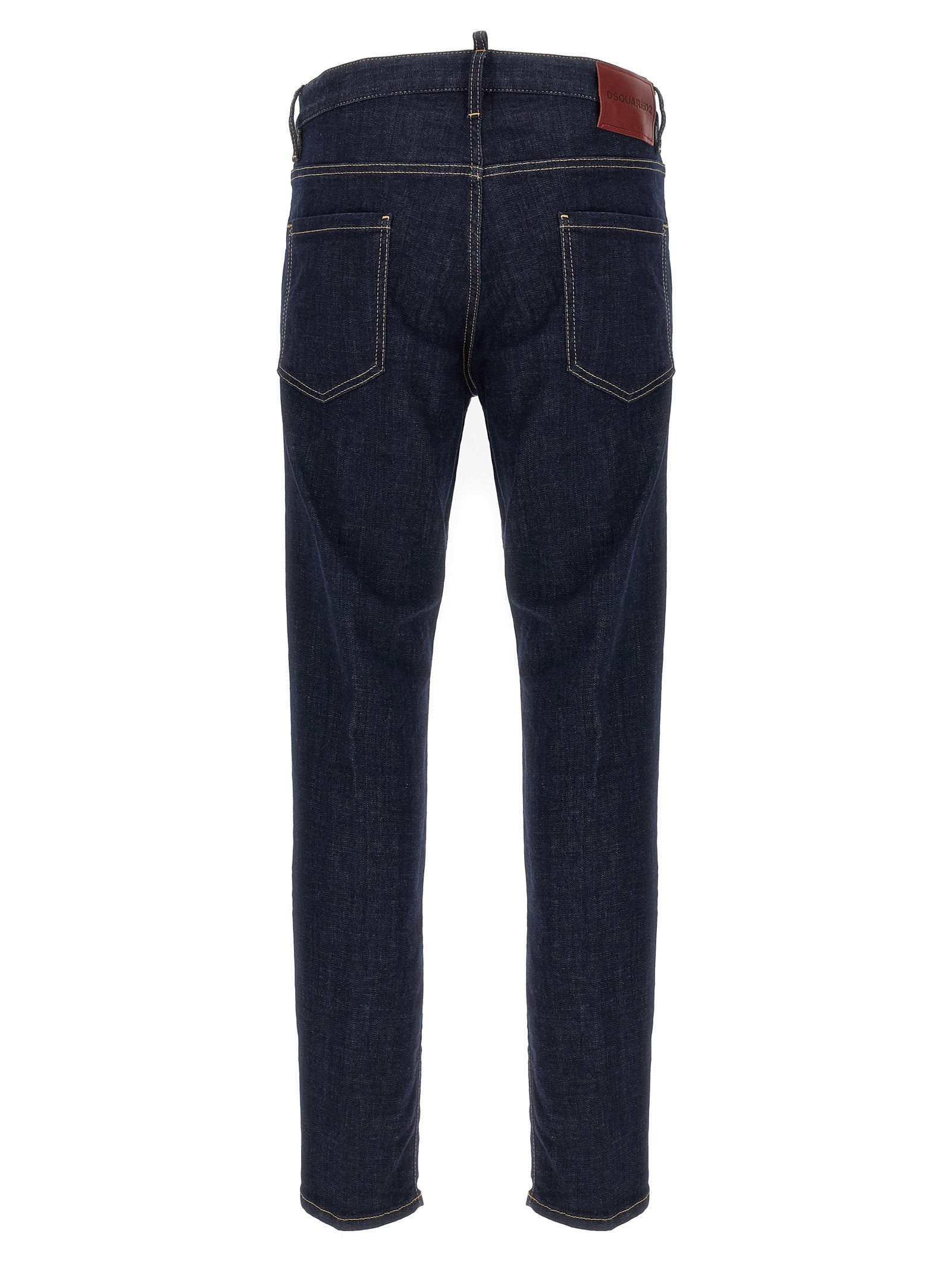 Dsquared² Blaue Baumwoll-Jeans im Slim Fit