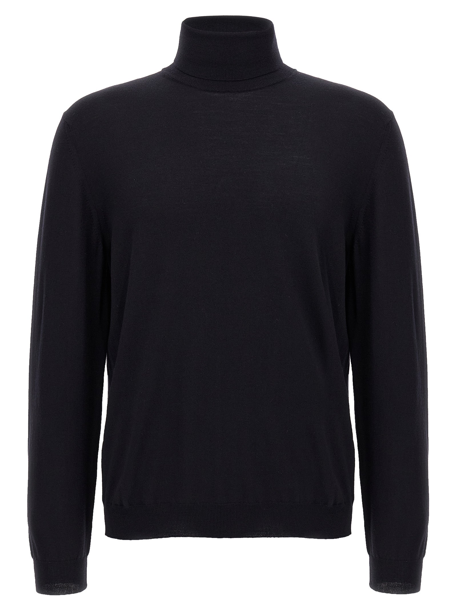 ZANONE Blauer Cardigan aus Schurwolle