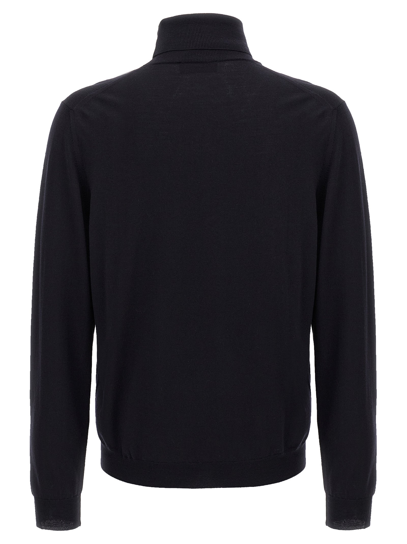 ZANONE Blauer Cardigan aus Schurwolle