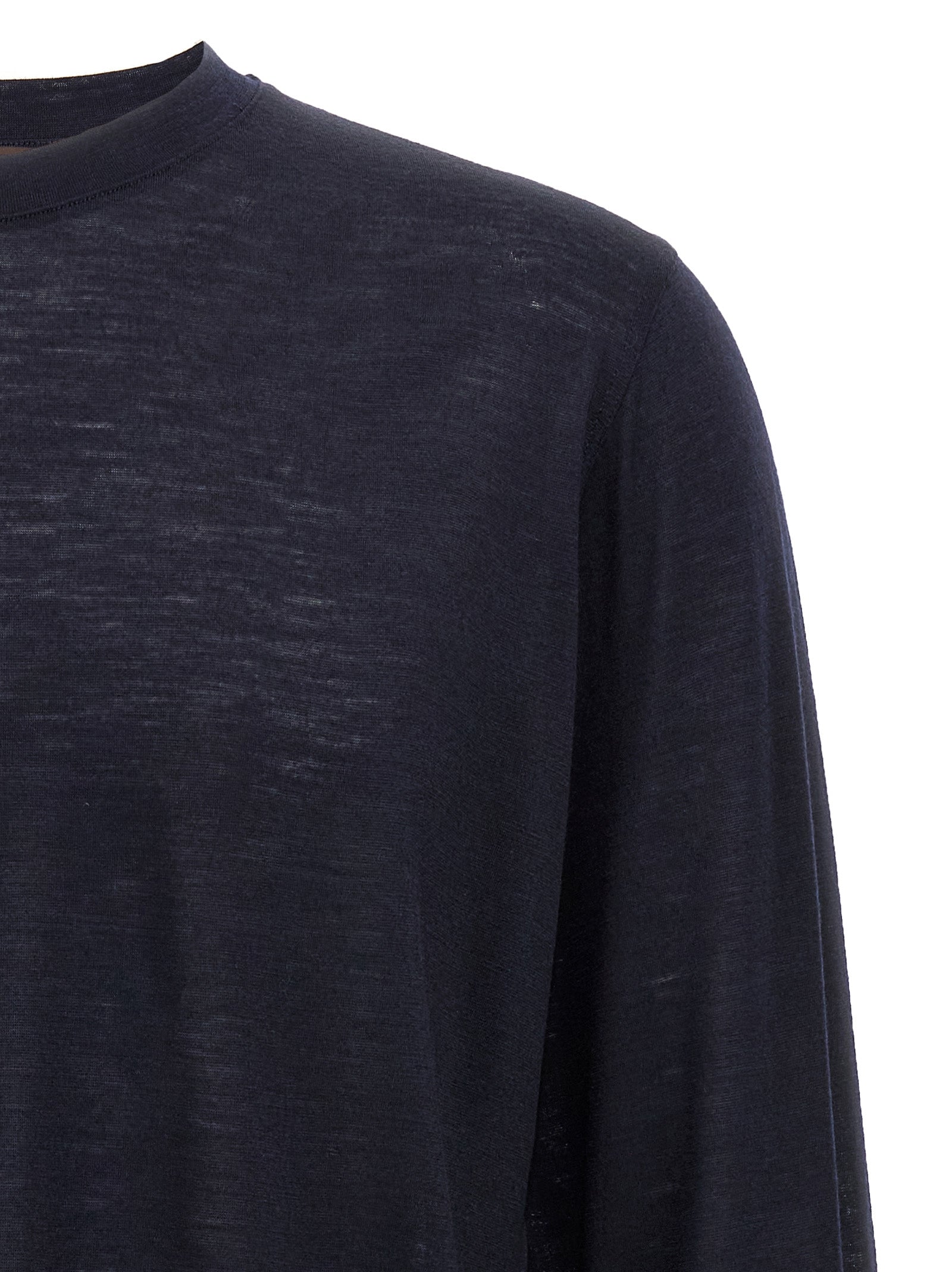 ZANONE Blaues Sportswear aus reiner Schurwolle