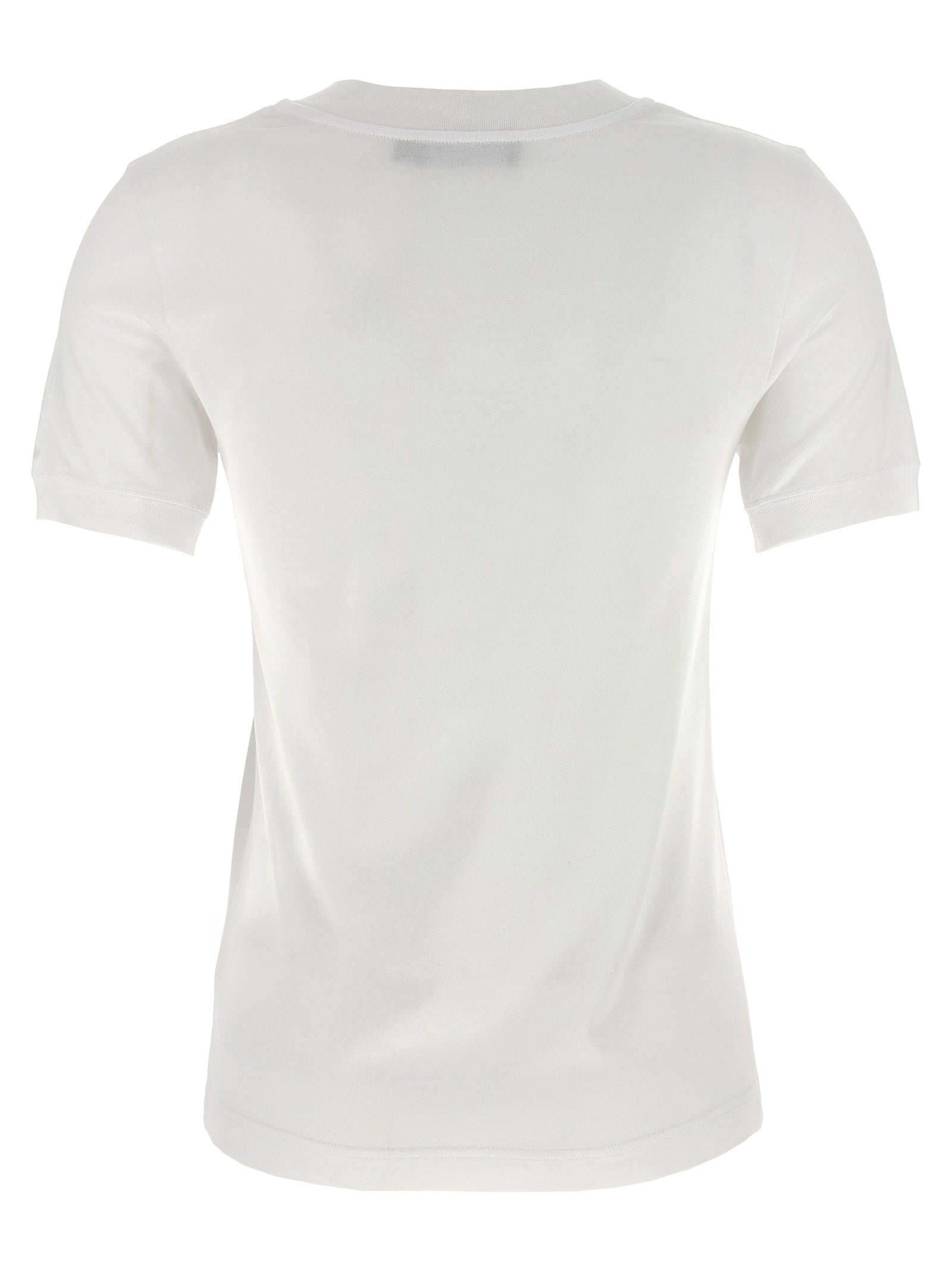 Dolce & Gabbana Weißes Baumwoll-T-Shirt