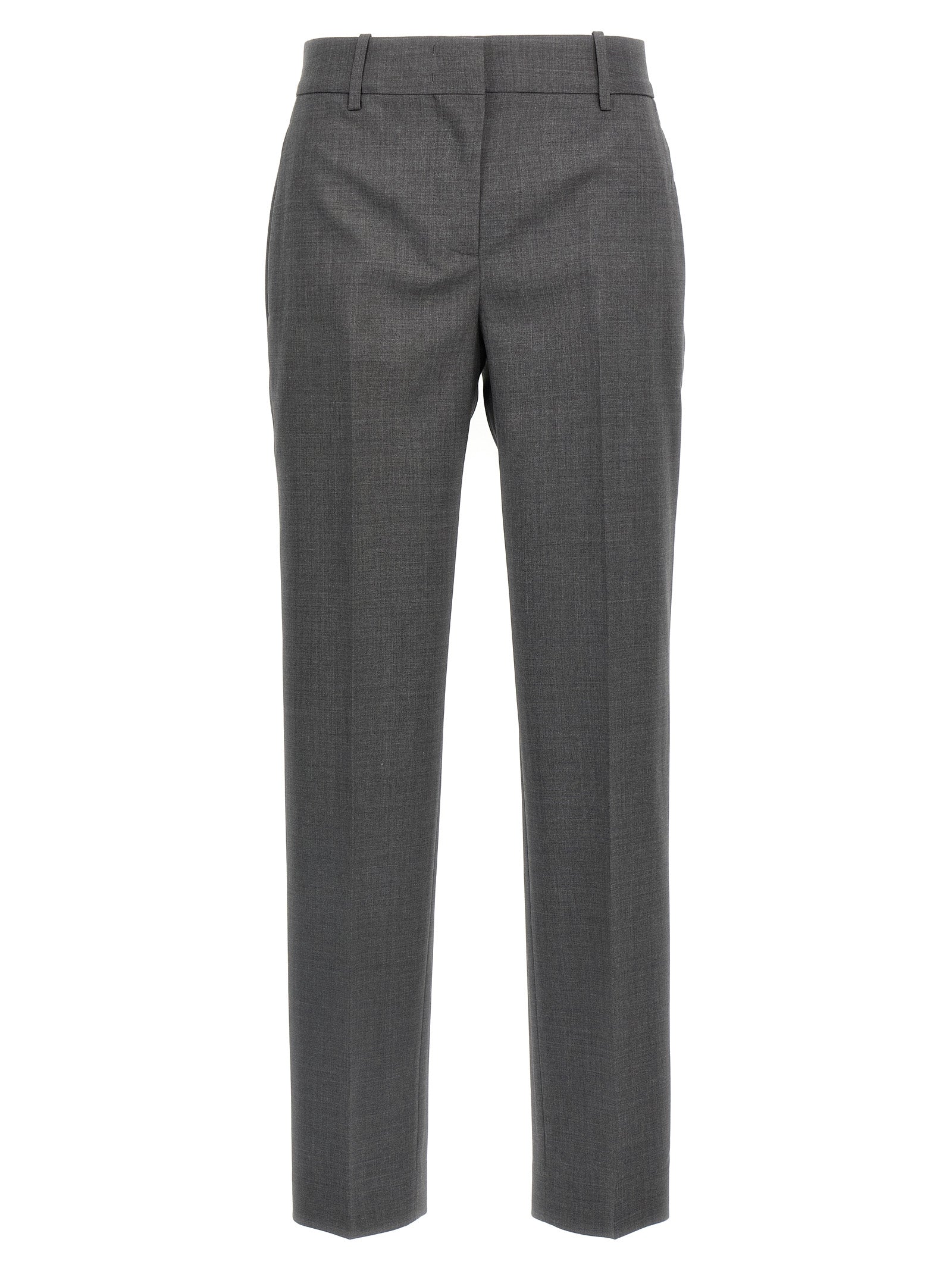 Ermanno Scervino Graue Hose aus reiner Schurwolle