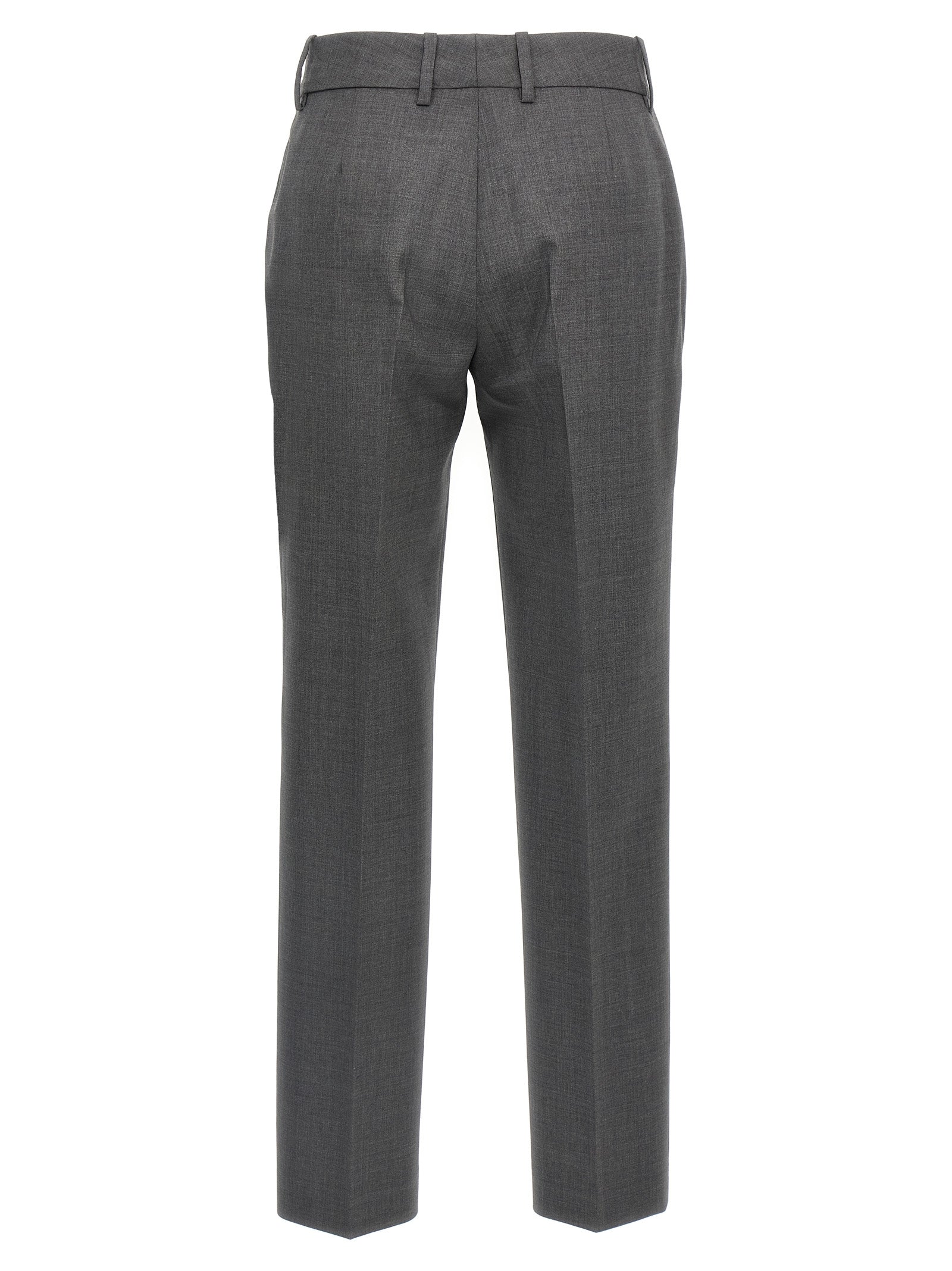Ermanno Scervino Graue Hose aus reiner Schurwolle