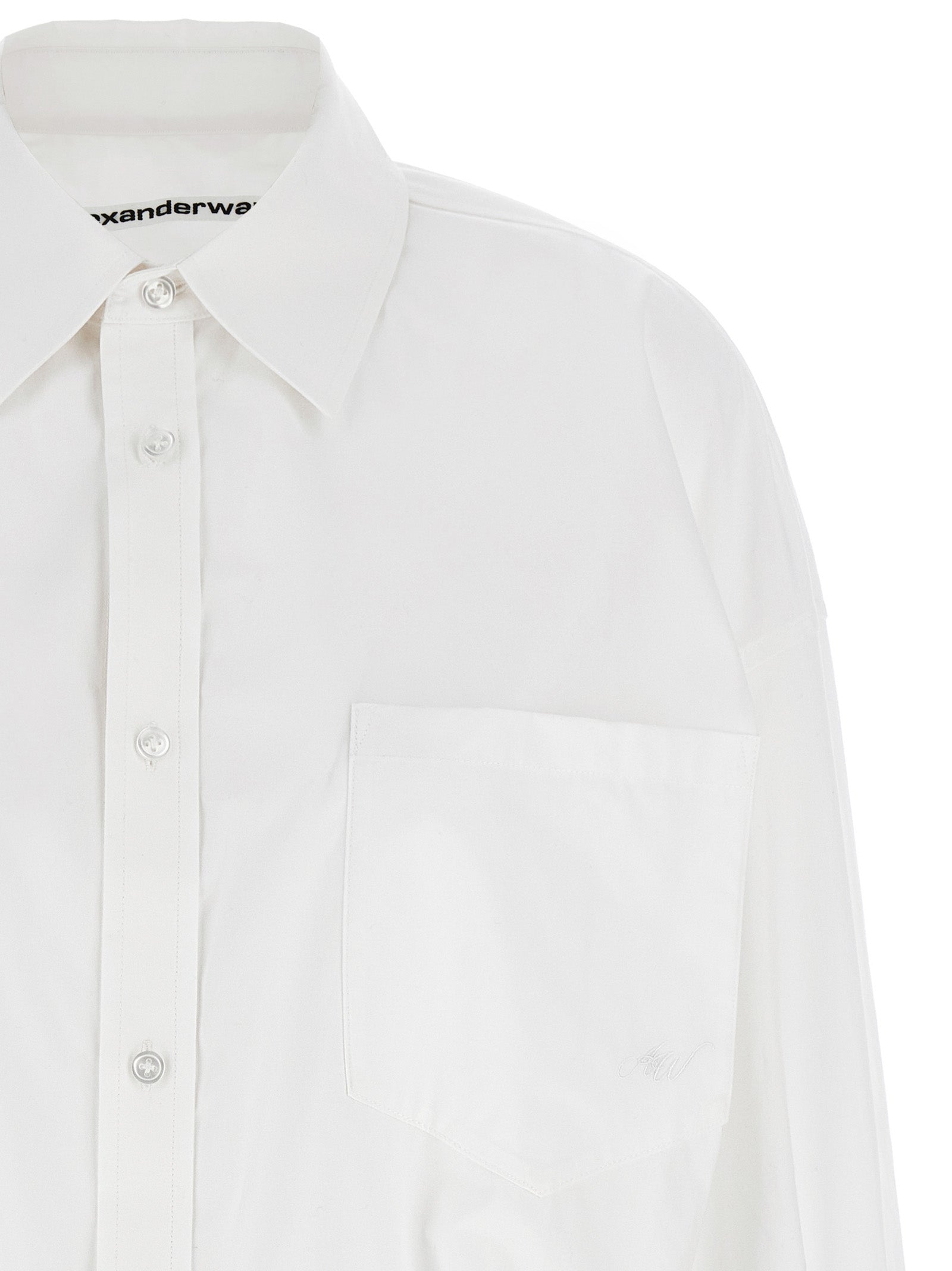 Alexander Wang Kurzes Kleid aus mehrfarbiger Baumwolle