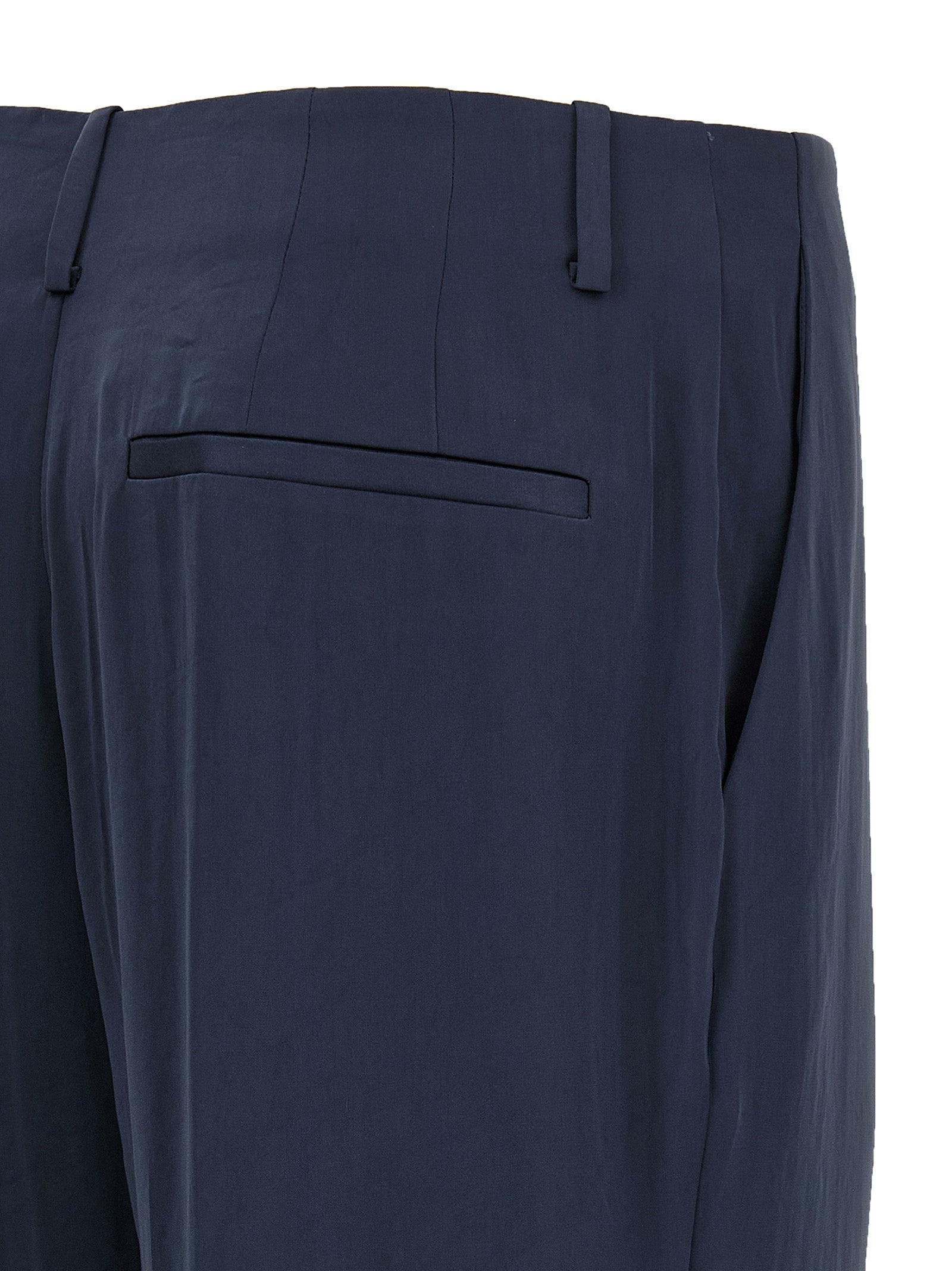 Theory Blaue Freizeithose aus Polyester