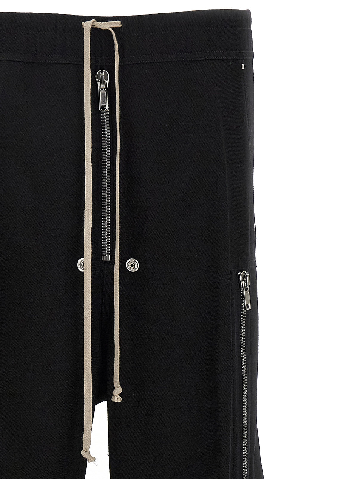 Rick Owens Schwarze Woll-Cargo-Hose