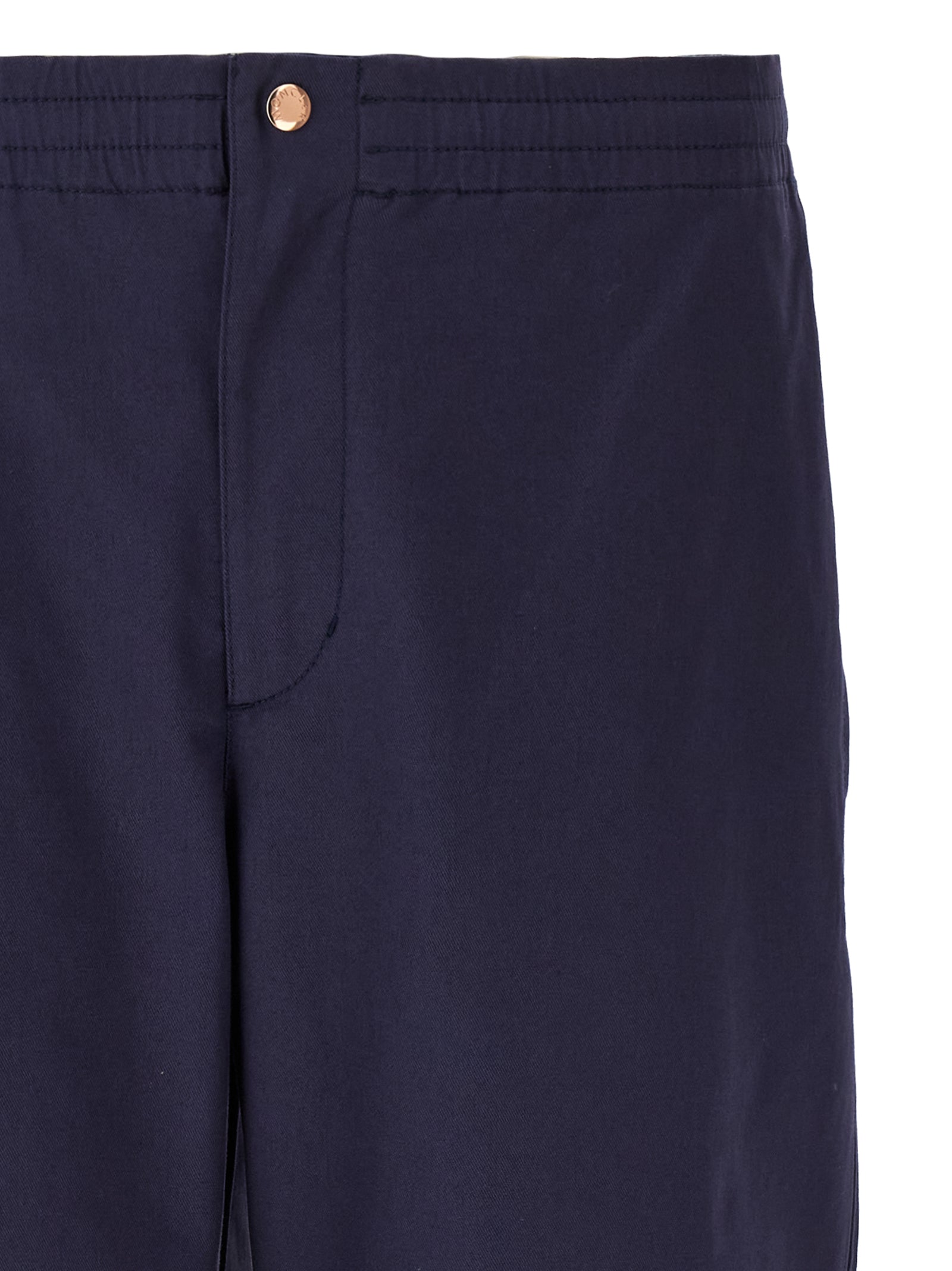 MONCLER GENIUS Blaue Baumwoll-Freizeithose
