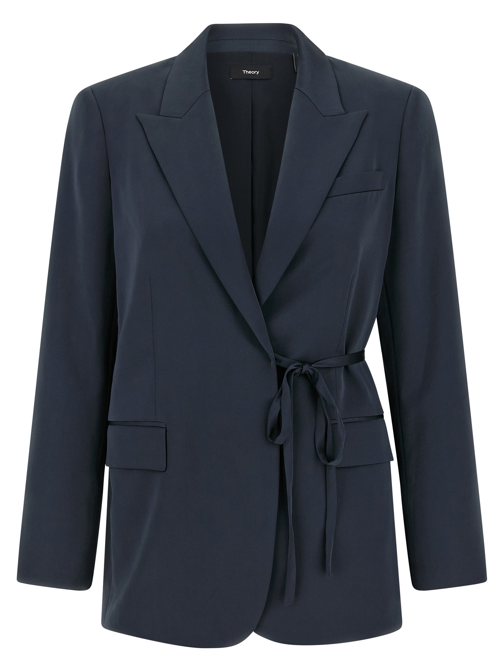 Theory Blauer Blazer aus Polyester