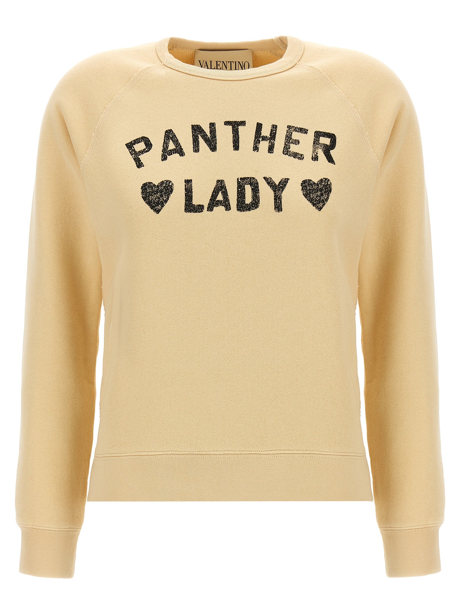Valentino Garavani Beige Baumwoll-Sweatshirt