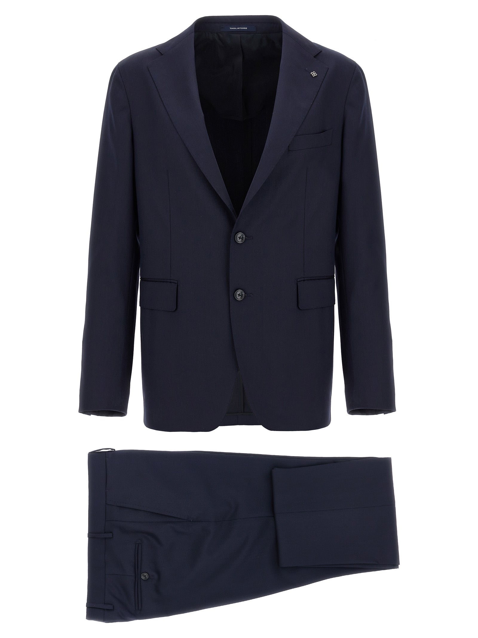 Tagliatore Blauvio Woll-Zweiteiler