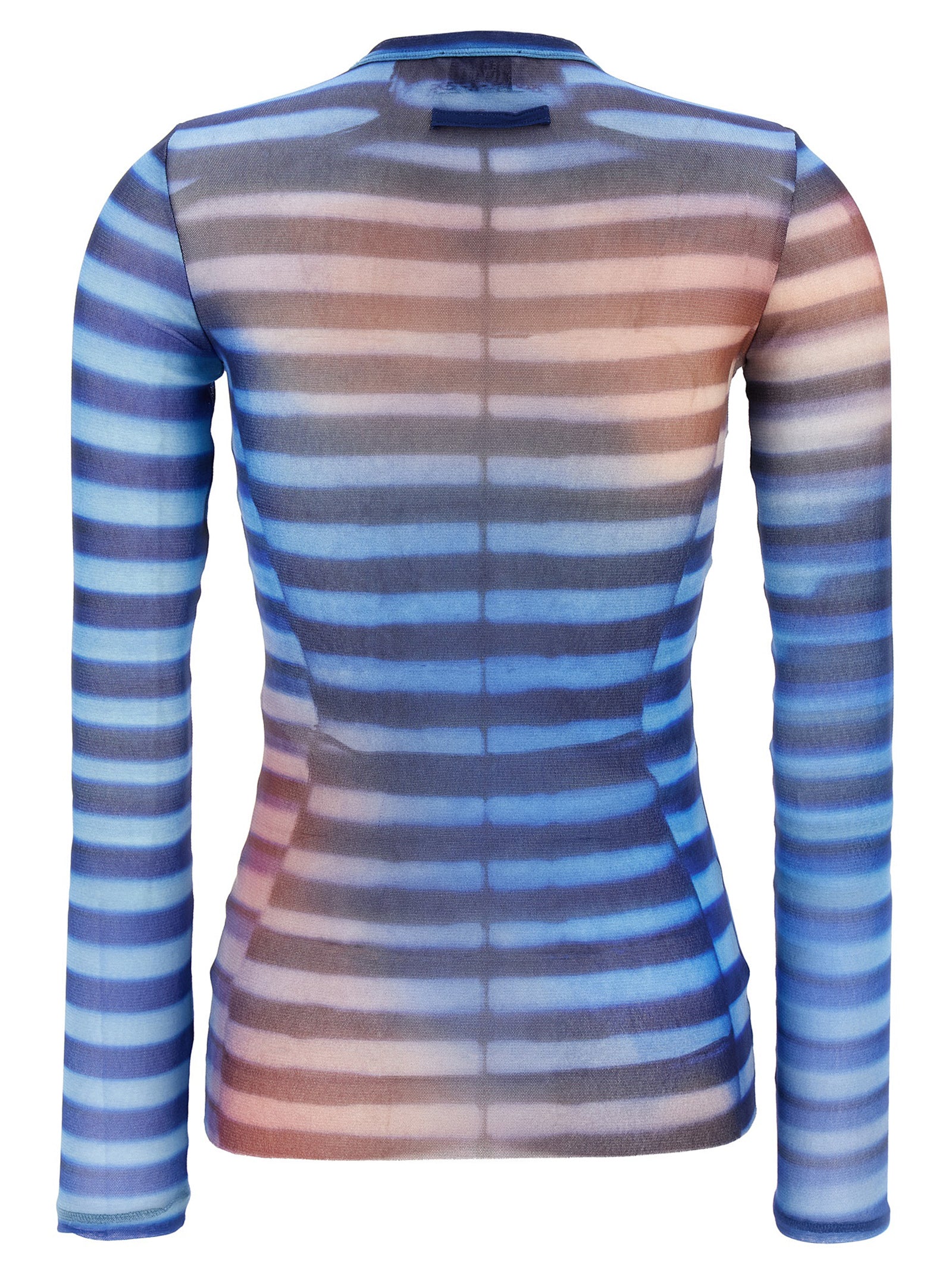Jean Paul Gaultier Mehrfarbiges Hemd aus Polyamid mit Muster