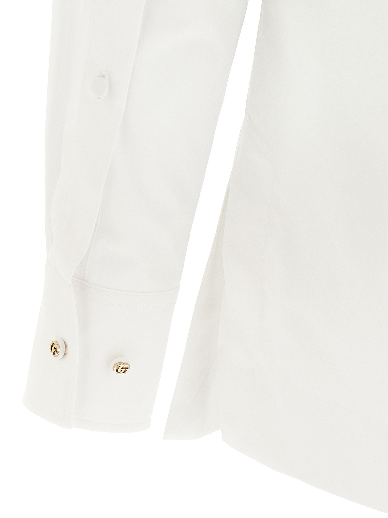 Gucci Weiße Baumwollbluse