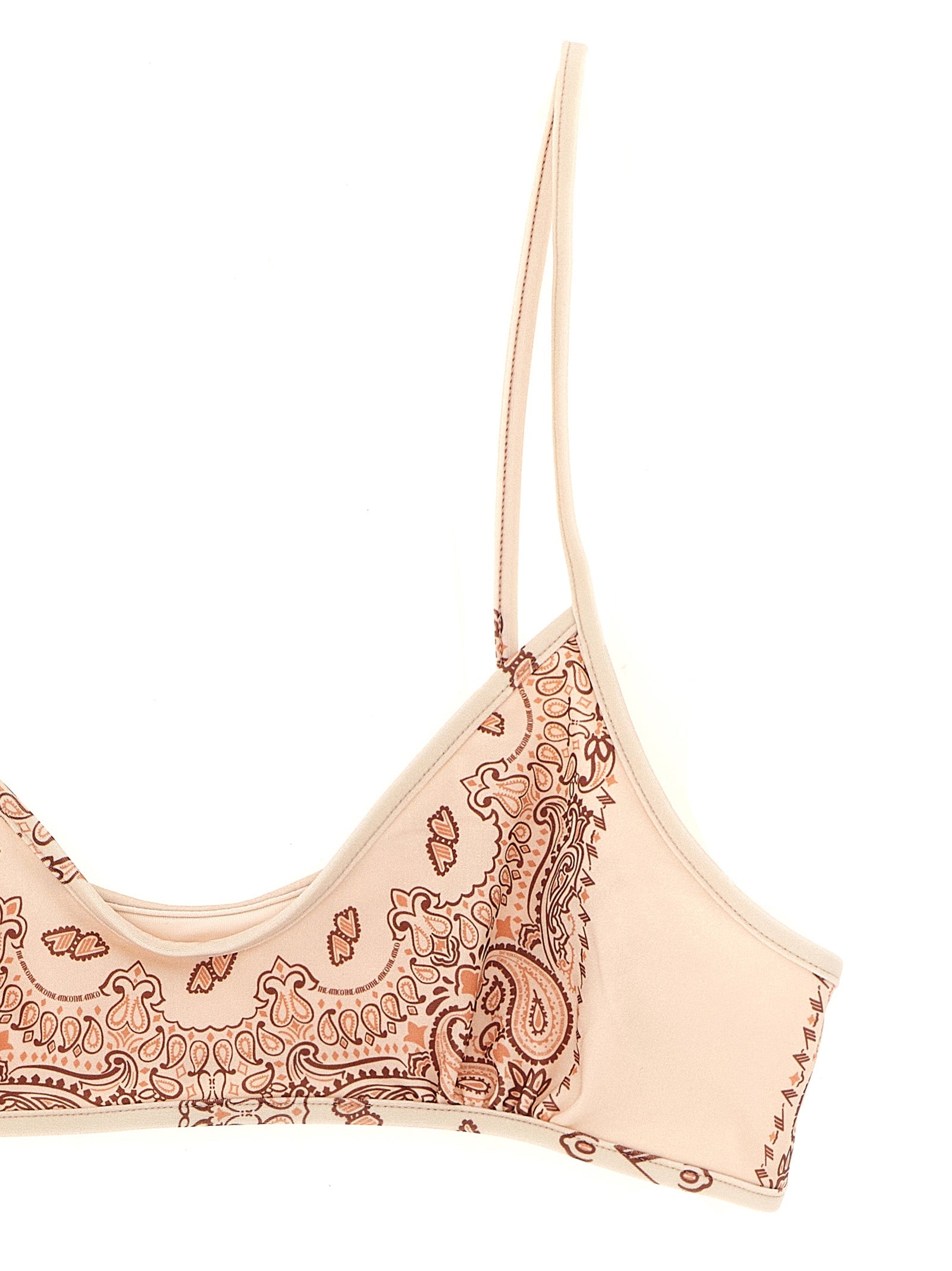 The Attico Mehrfarbiger Bikini aus Polyamid