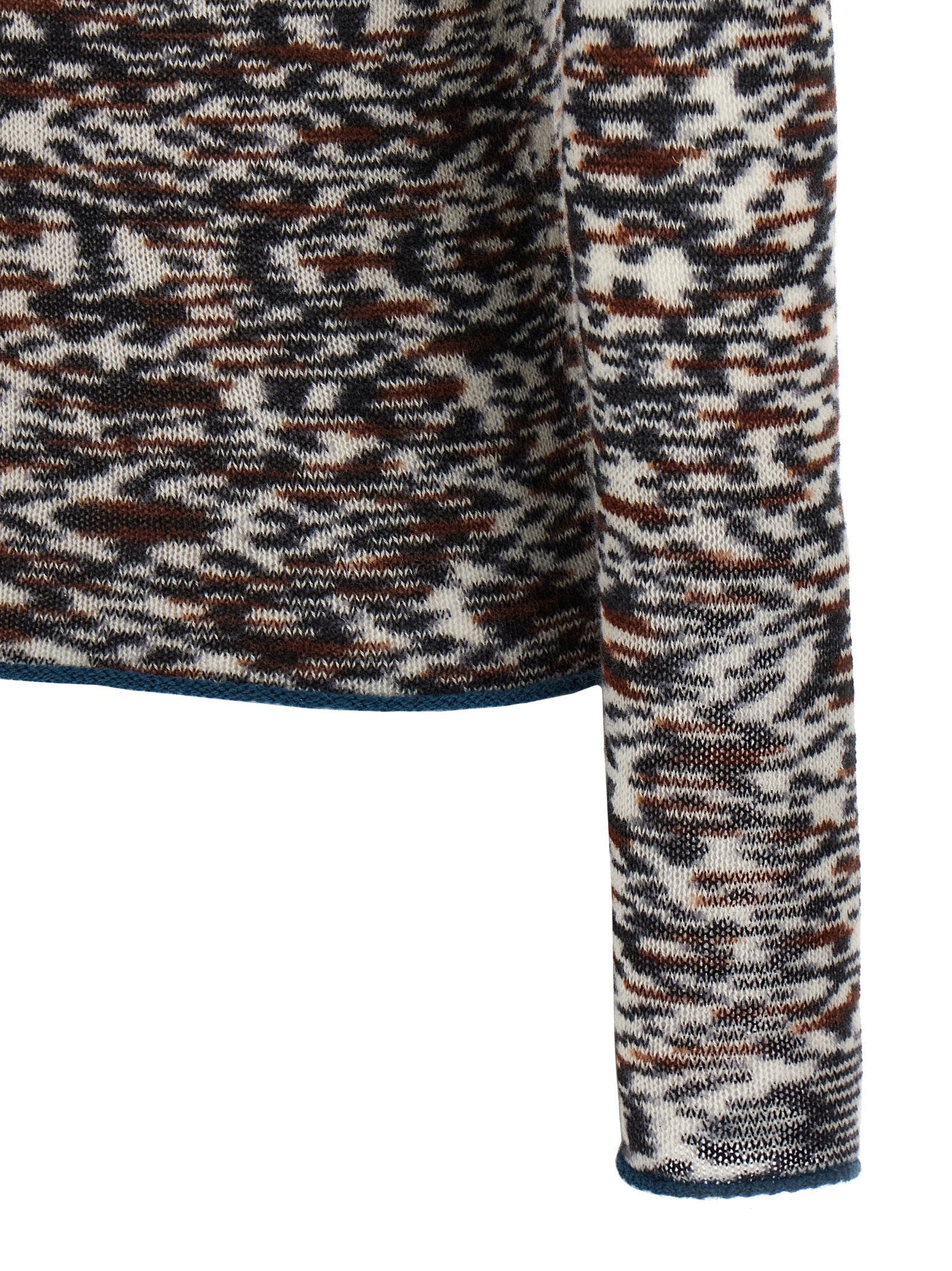 Missoni Mehrfarbige Kaschmir-Strickjacke