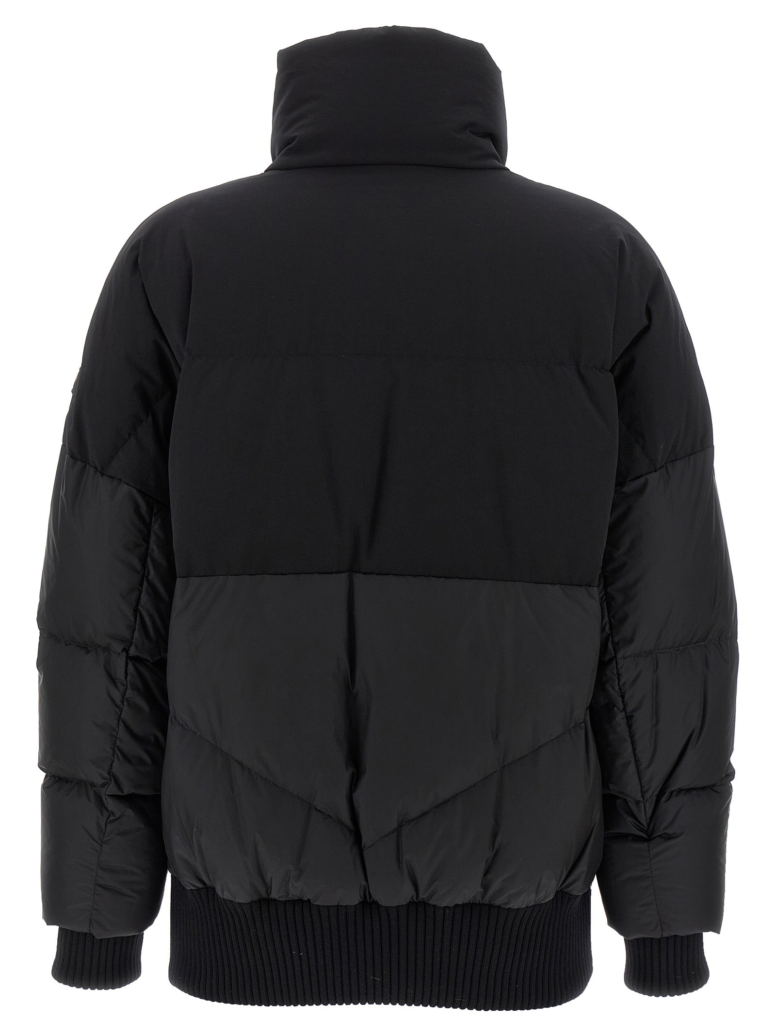 Tatras Schwarzer Nylon-Bomber