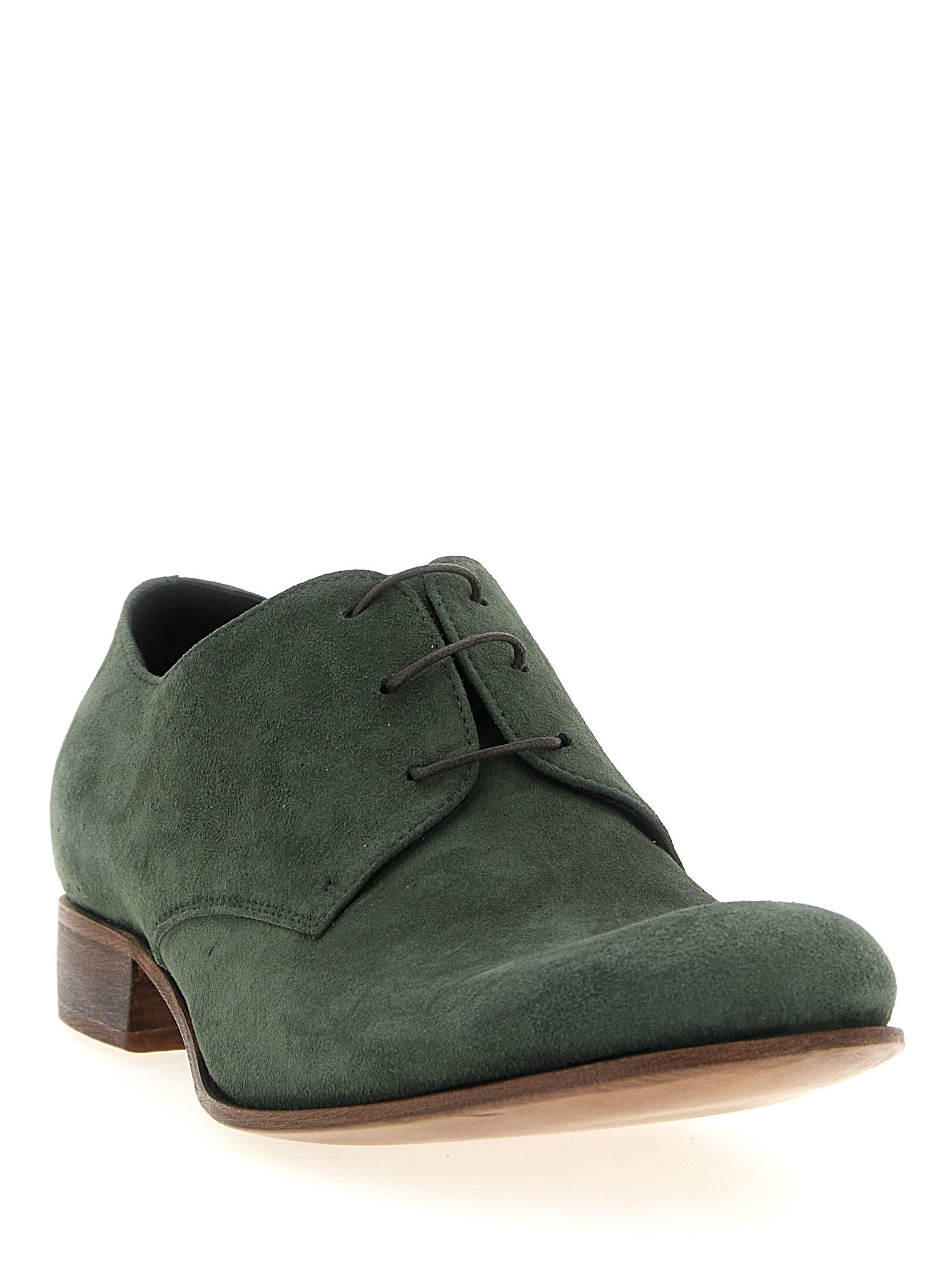 JULIAN Zweifarbige Oxford- und Derby-Schuhe aus Wildleder