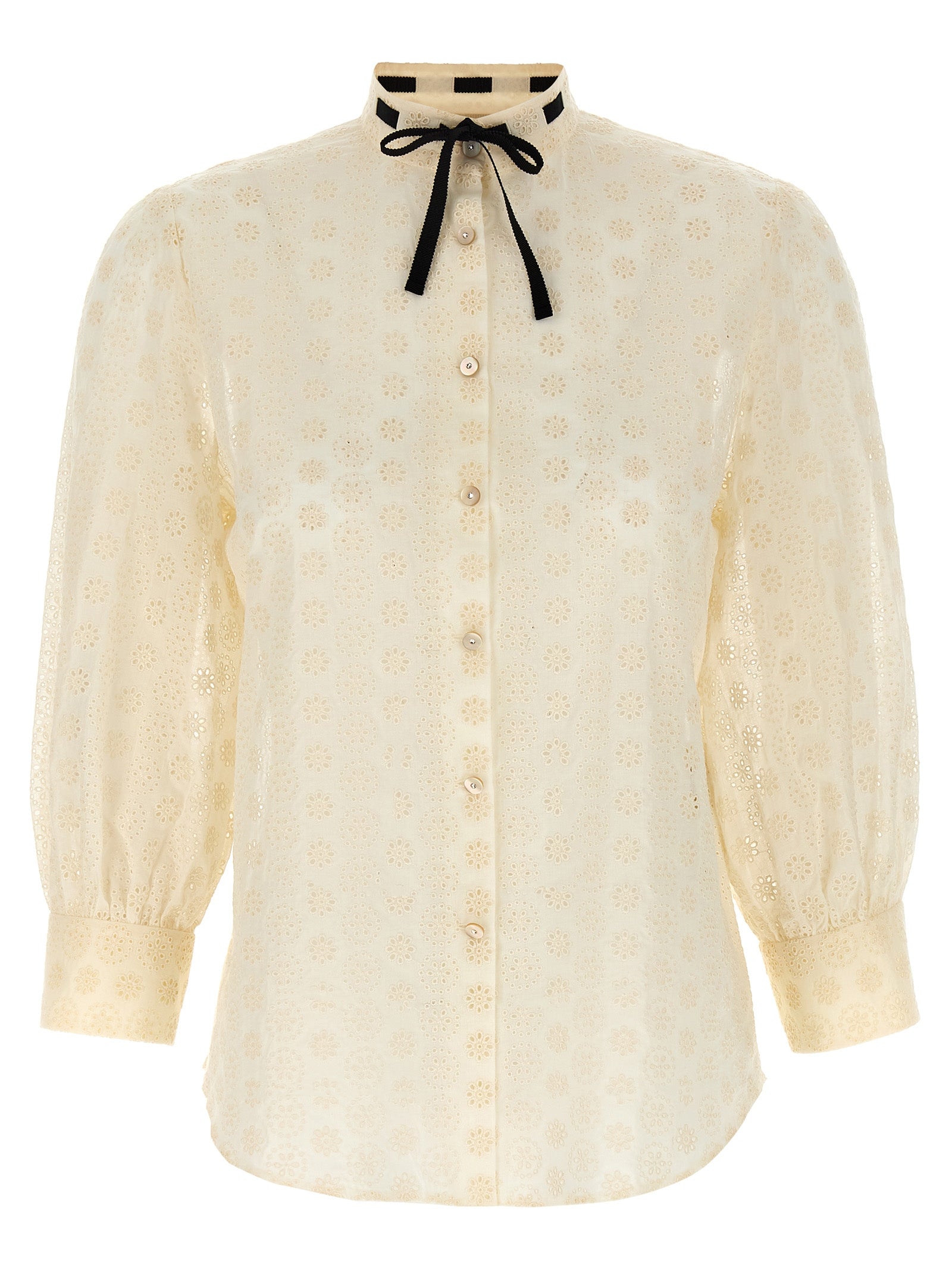 Valentino Garavani Weiße Baumwollbluse