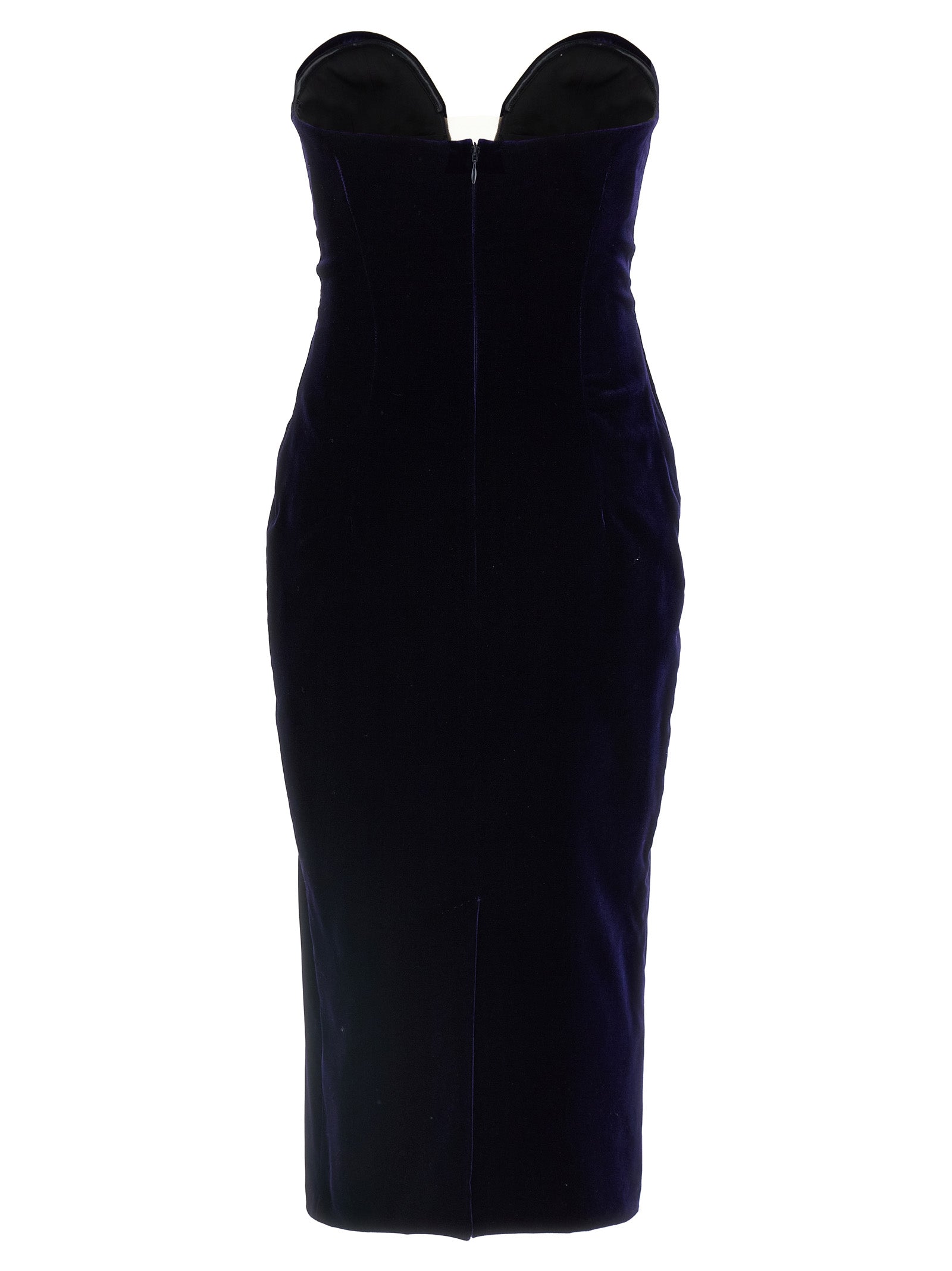 Tom Ford Blaues Viskose-Midi-Kleid