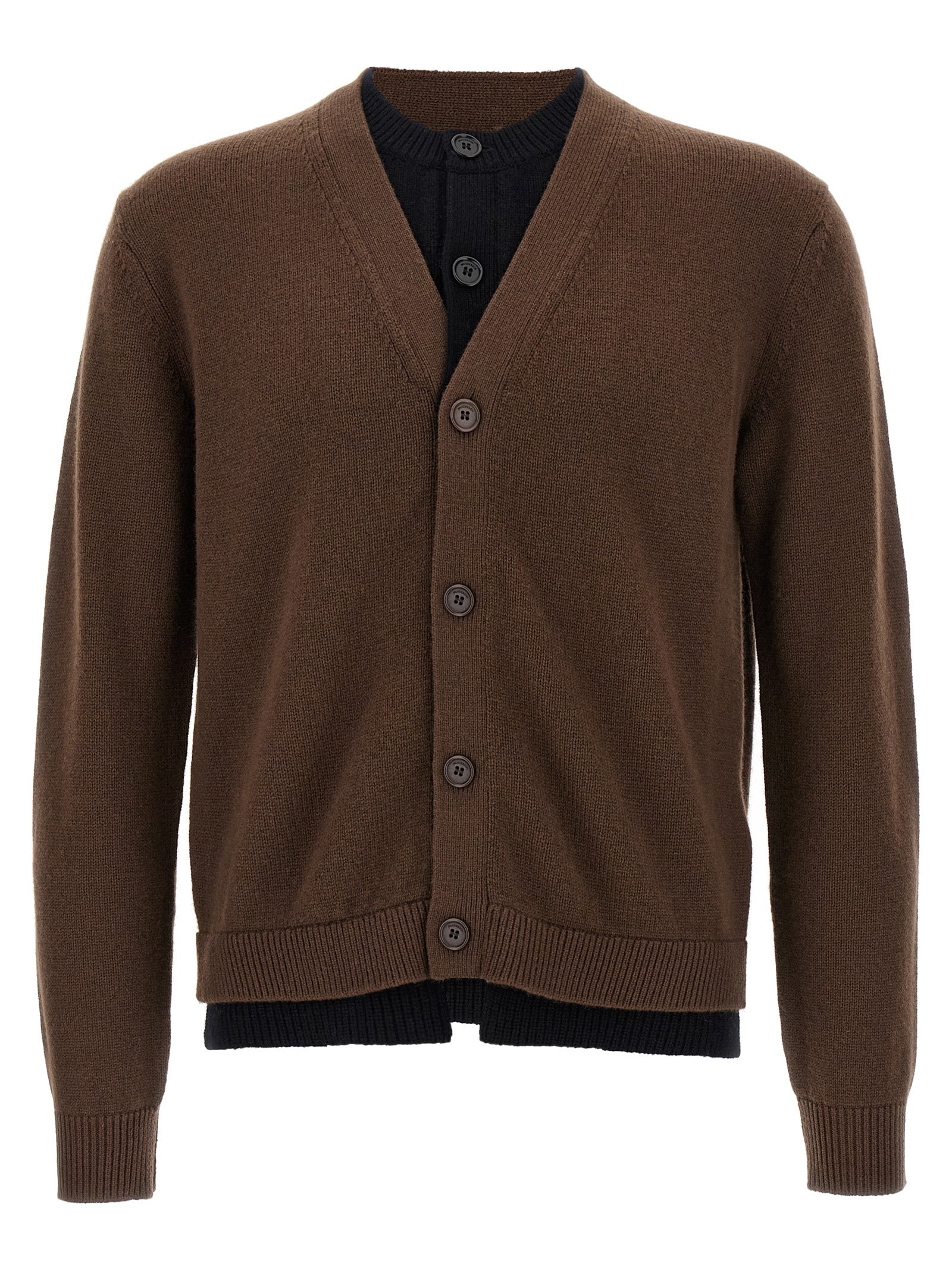 J.W.Anderson Brauner Wollcardigan