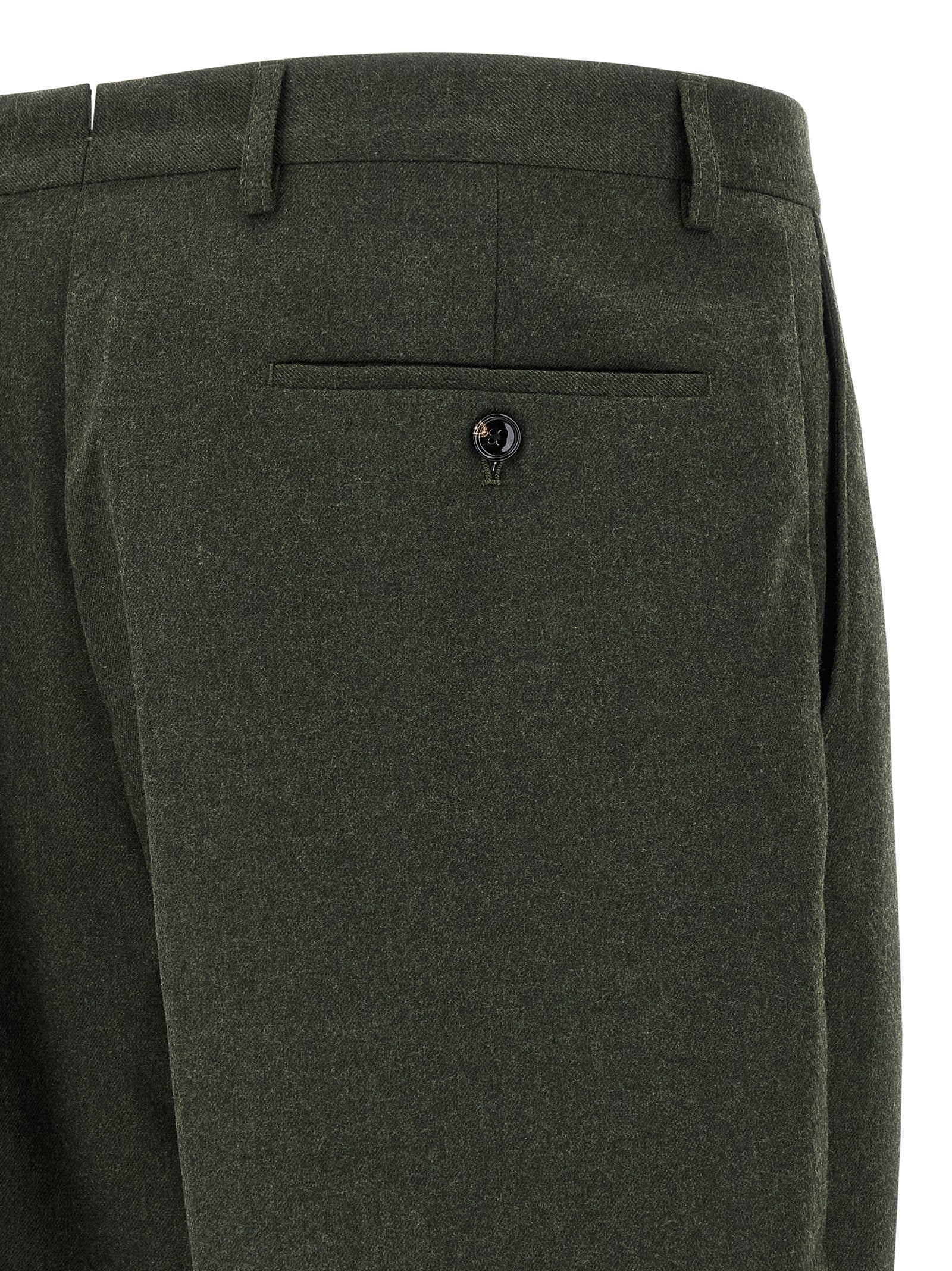 CELLAR DOOR Grüne Polyester-Hosen