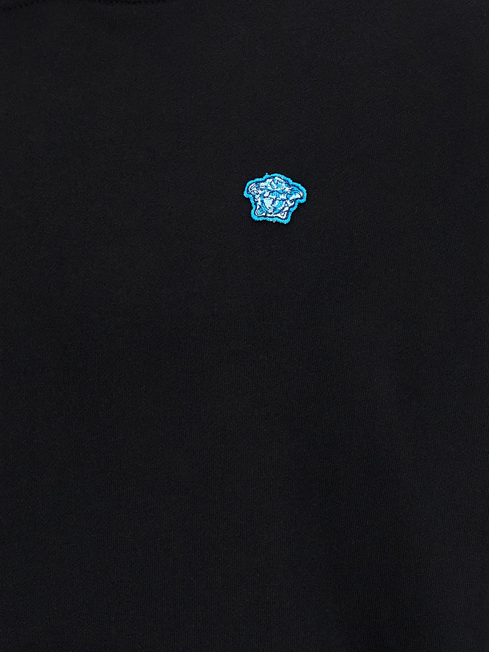 Versace Schwarzer Baumwoll-Sweatshirt
