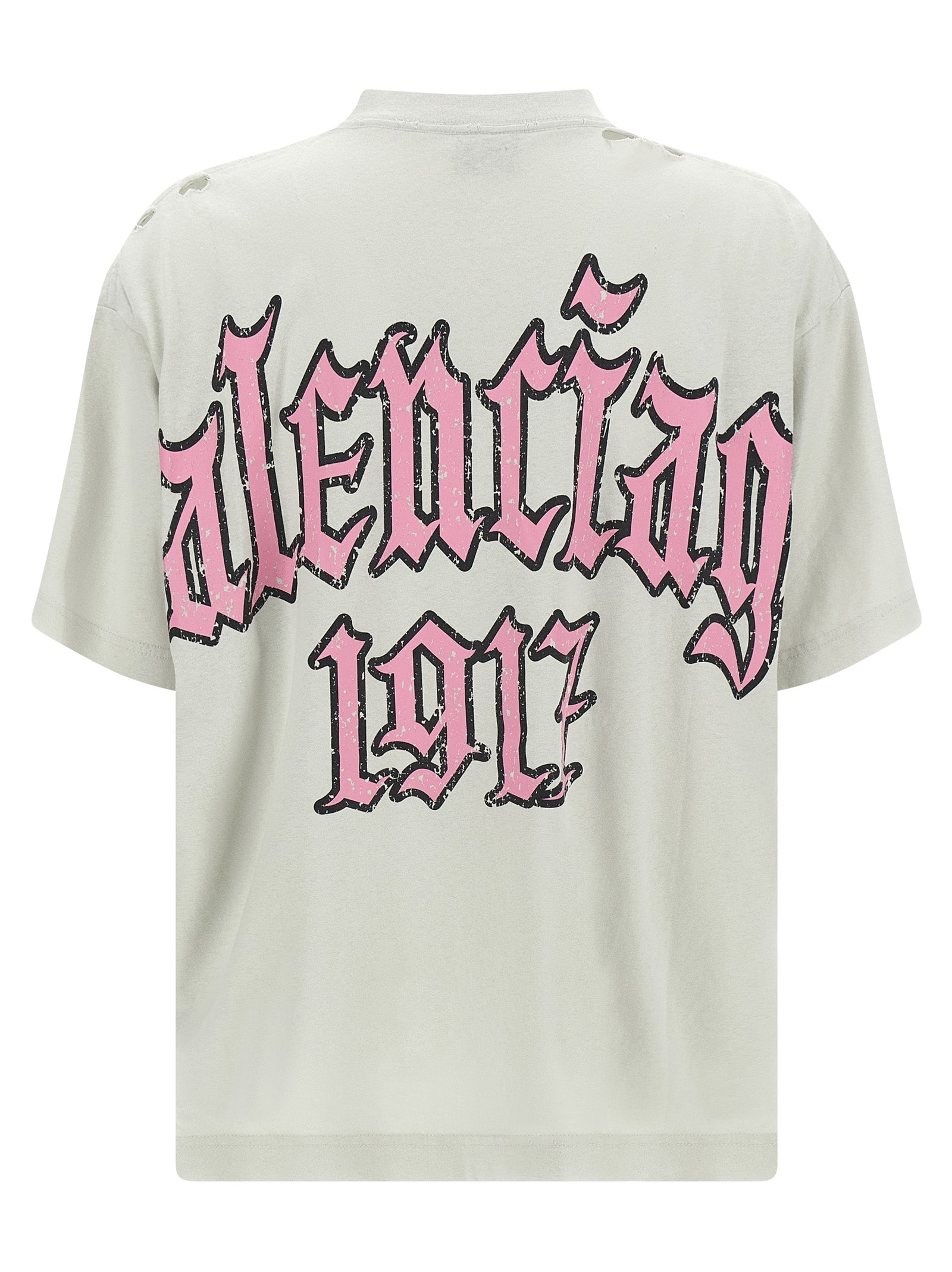 Balenciaga Beiges Baumwoll-T-Shirt