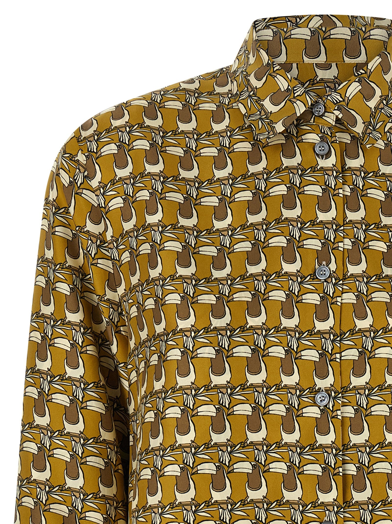 Max Mara Mehrfarbige Seidenbluse