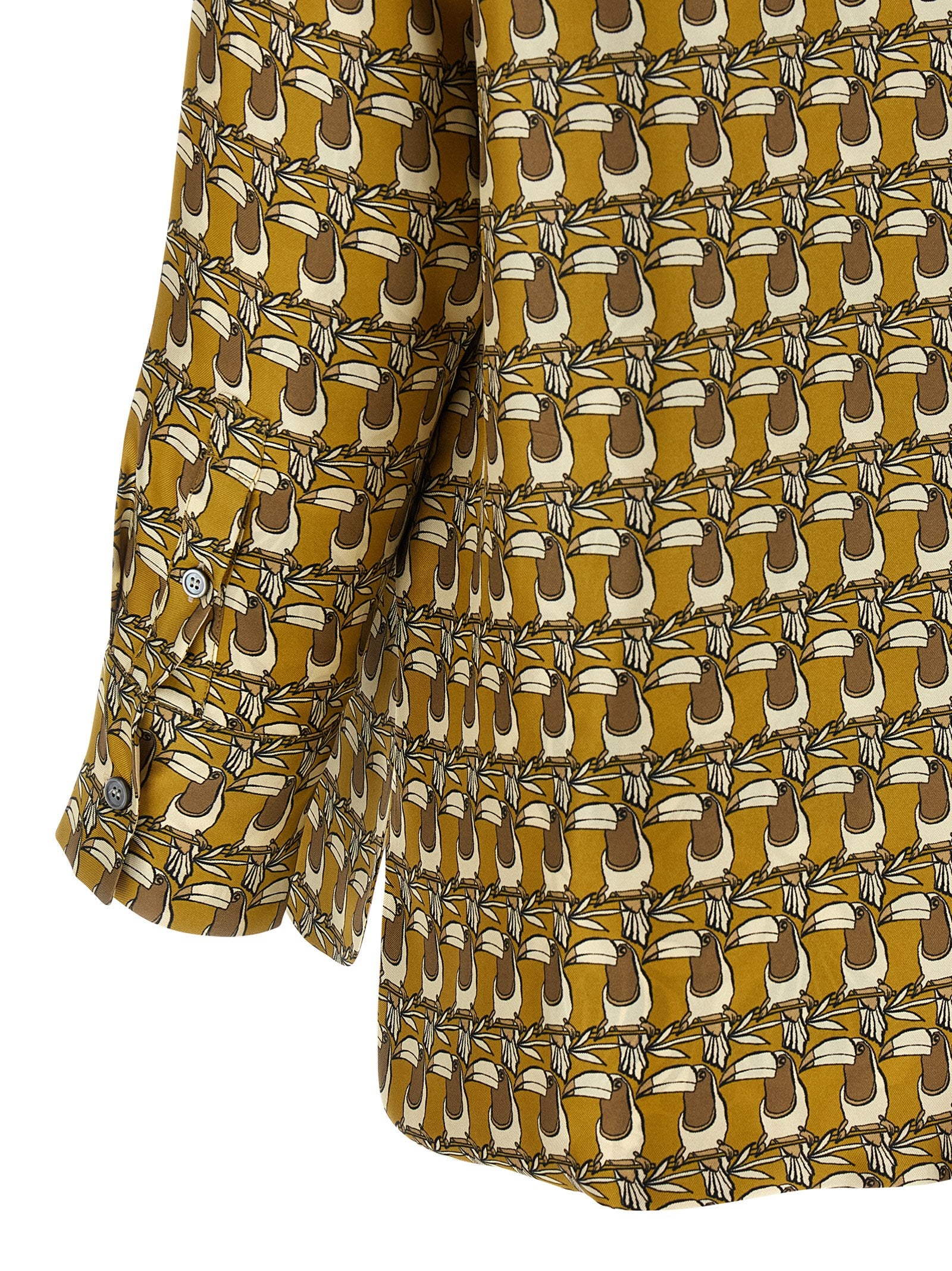 Max Mara Mehrfarbige Seidenbluse