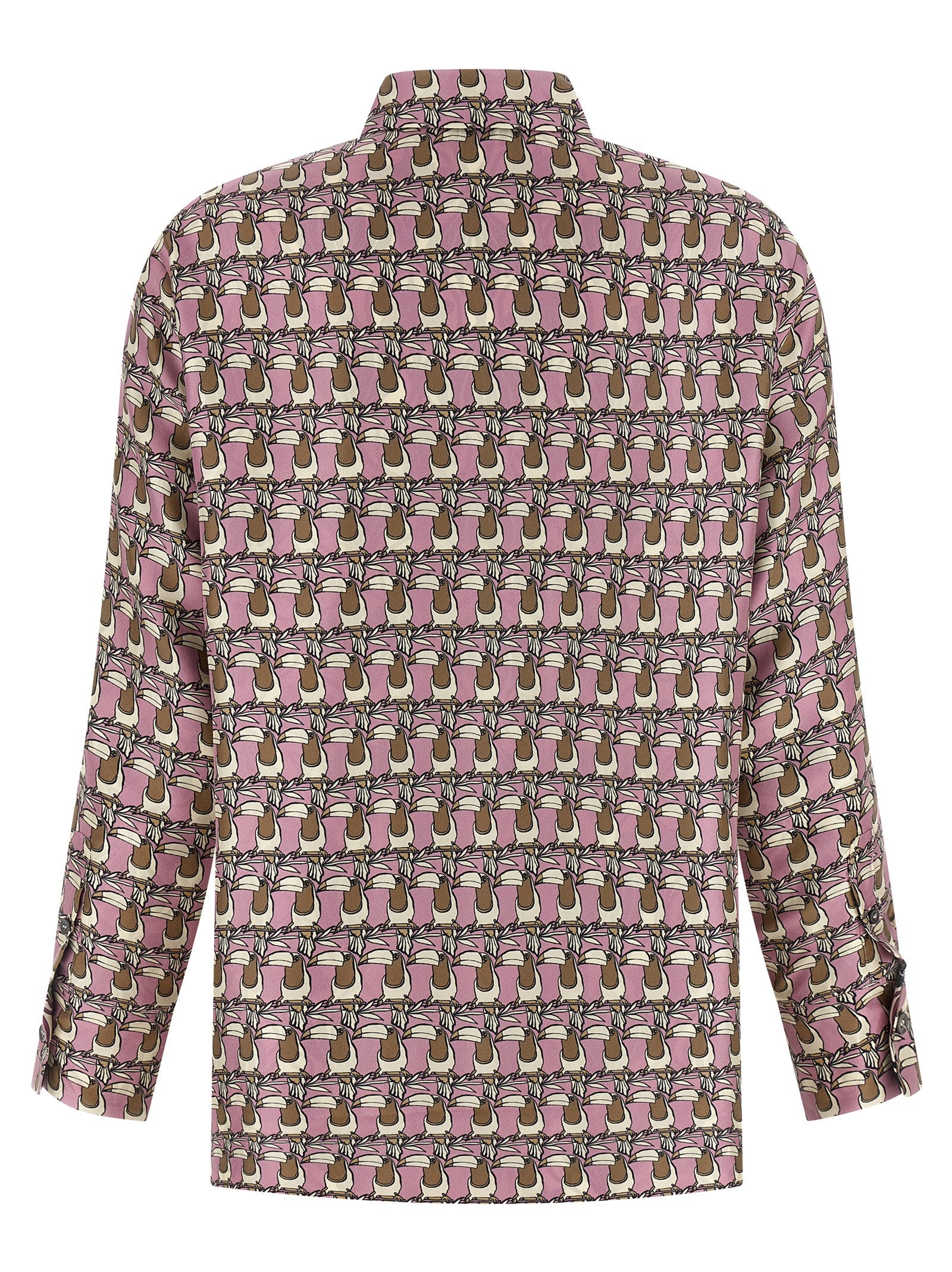 Max Mara Mehrfarbige Seidenbluse