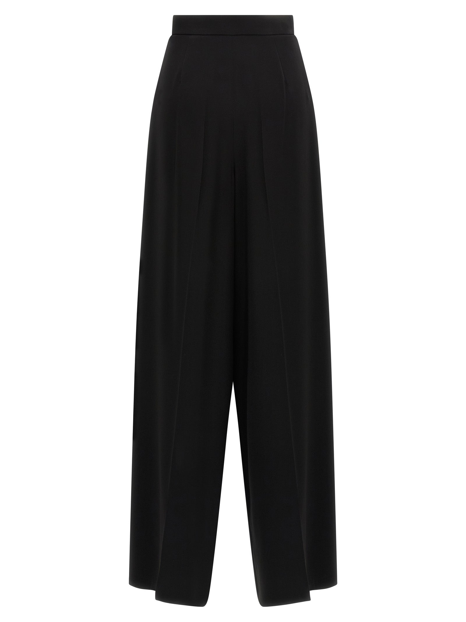 Max Mara Schwarze Triacetat-Hose