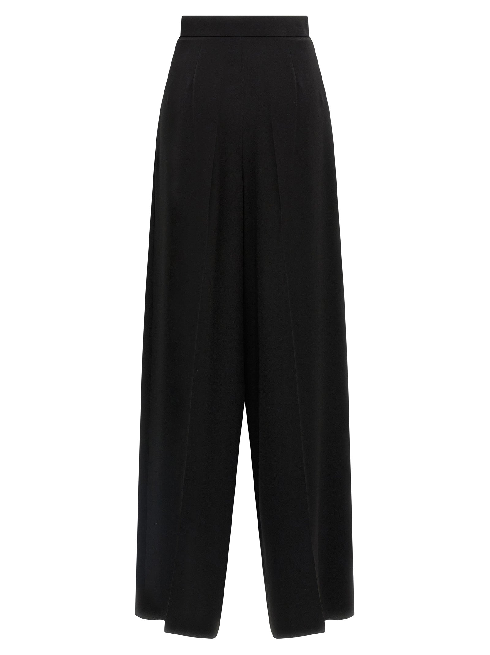Max Mara Schwarze Triacetat-Hose