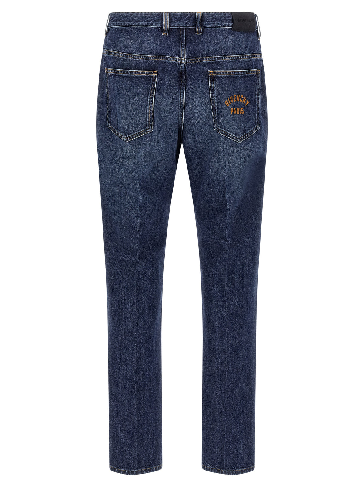 Givenchy Blaue Jeans aus Baumwolle im geraden Schnitt