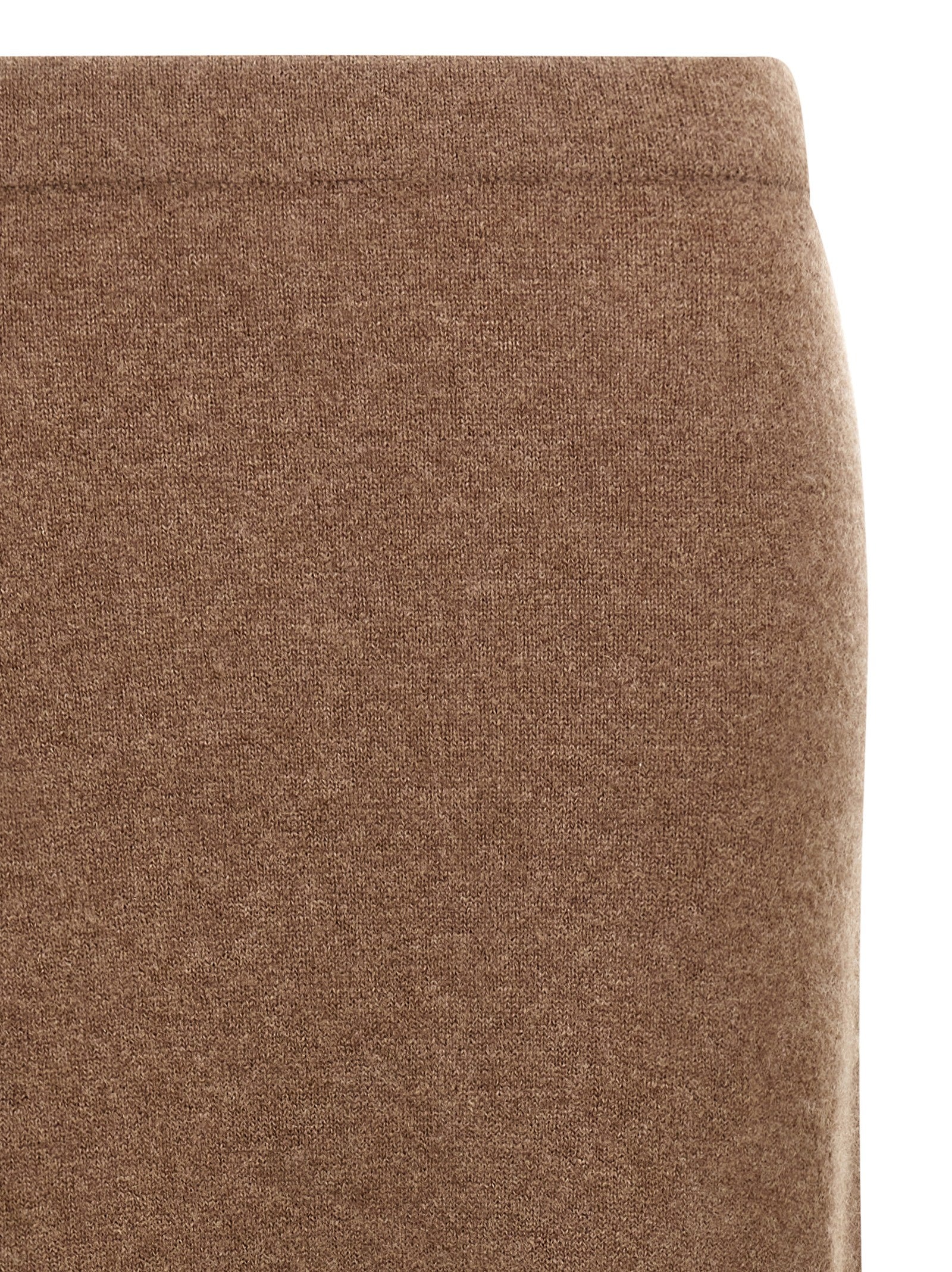 Max Mara Grauer Kaschmir-Midirock