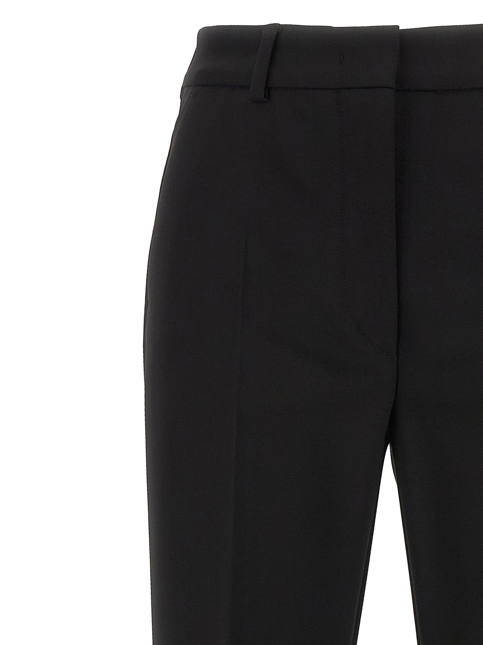 Sportmax Schwarze Freizeithose aus Viskose