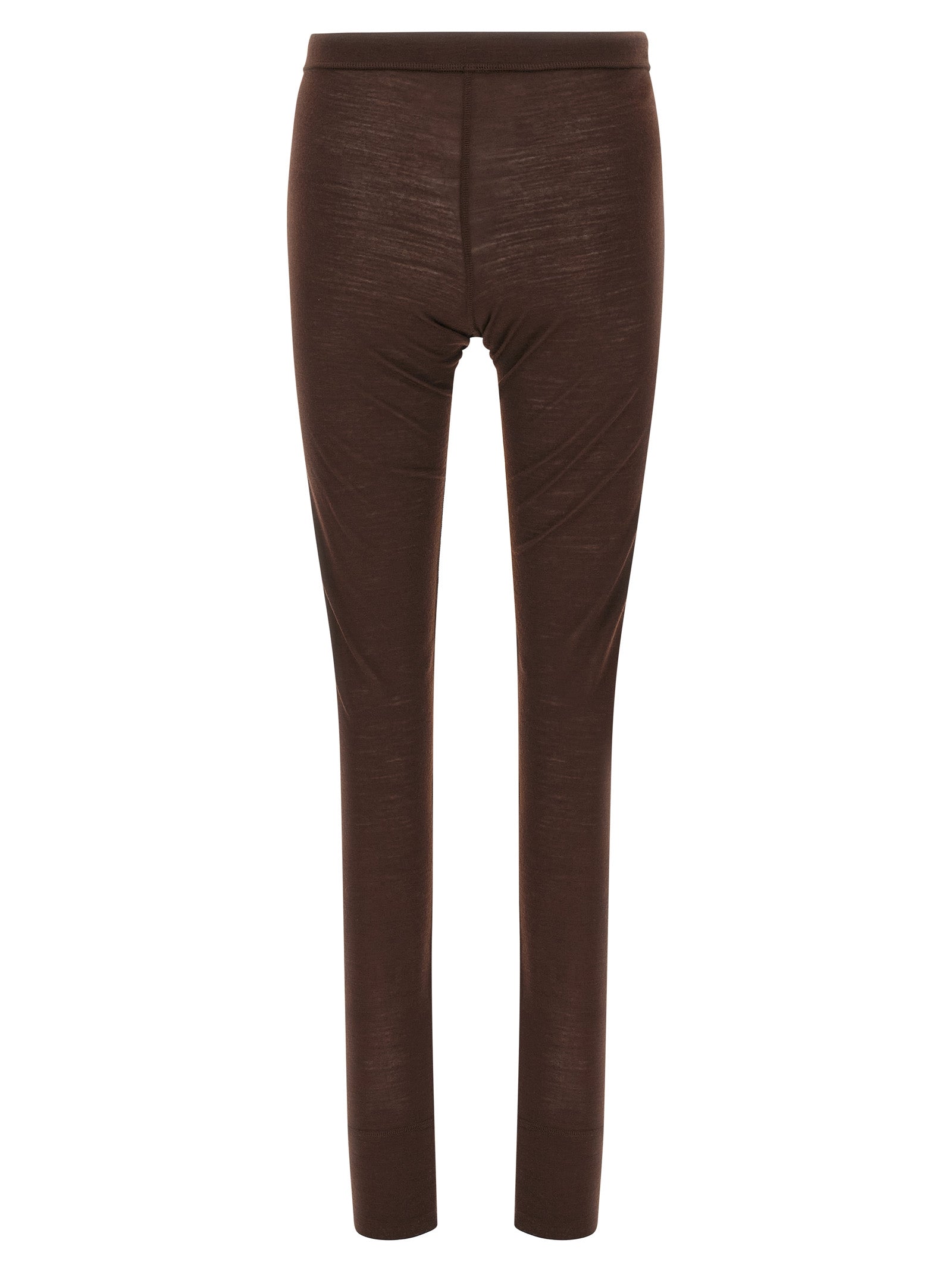 Jil Sander Leggings in Bordeaux aus Polyester