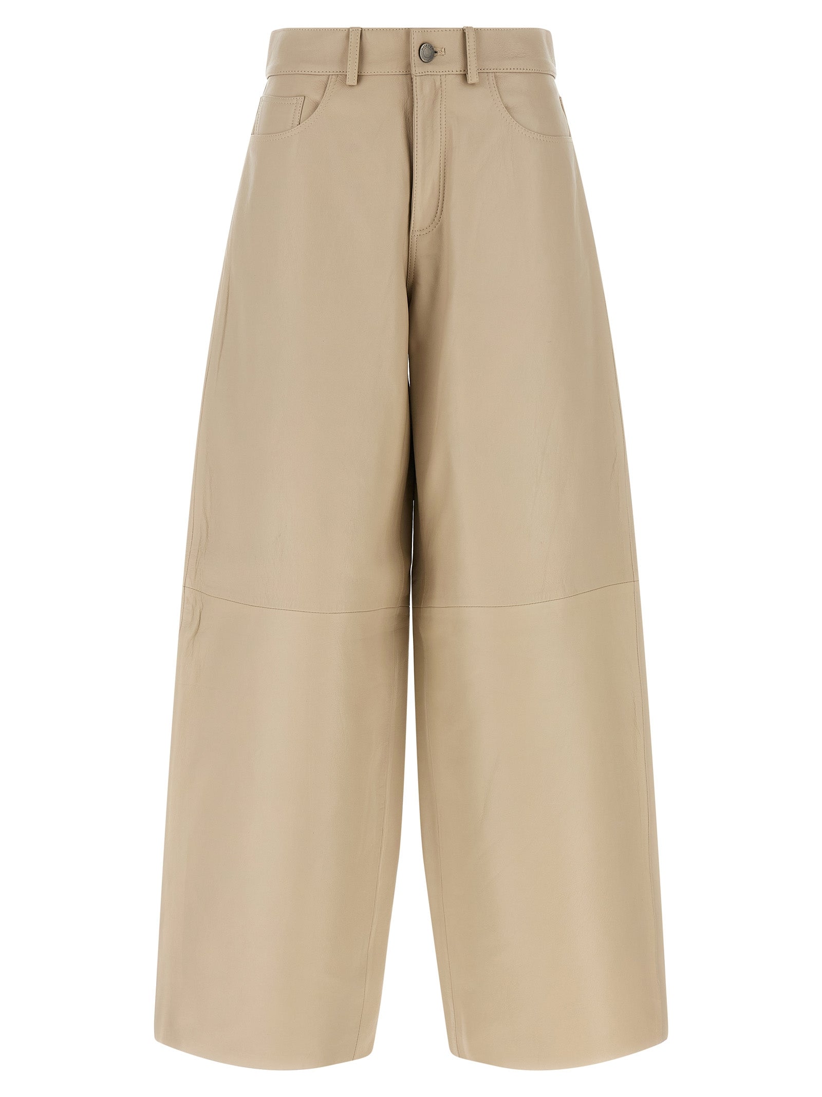 Haikure Beige Lederhose