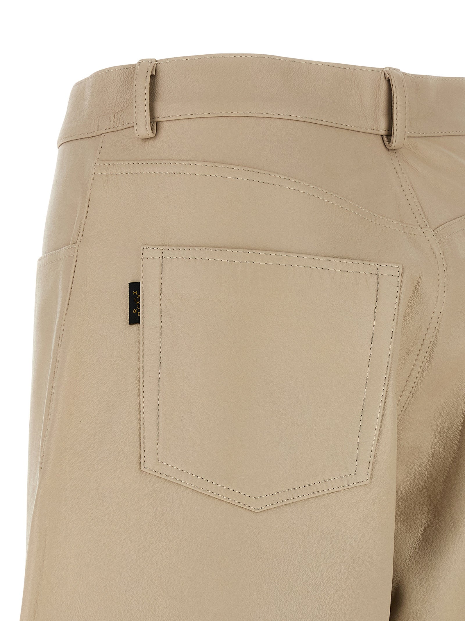 Haikure Beige Lederhose