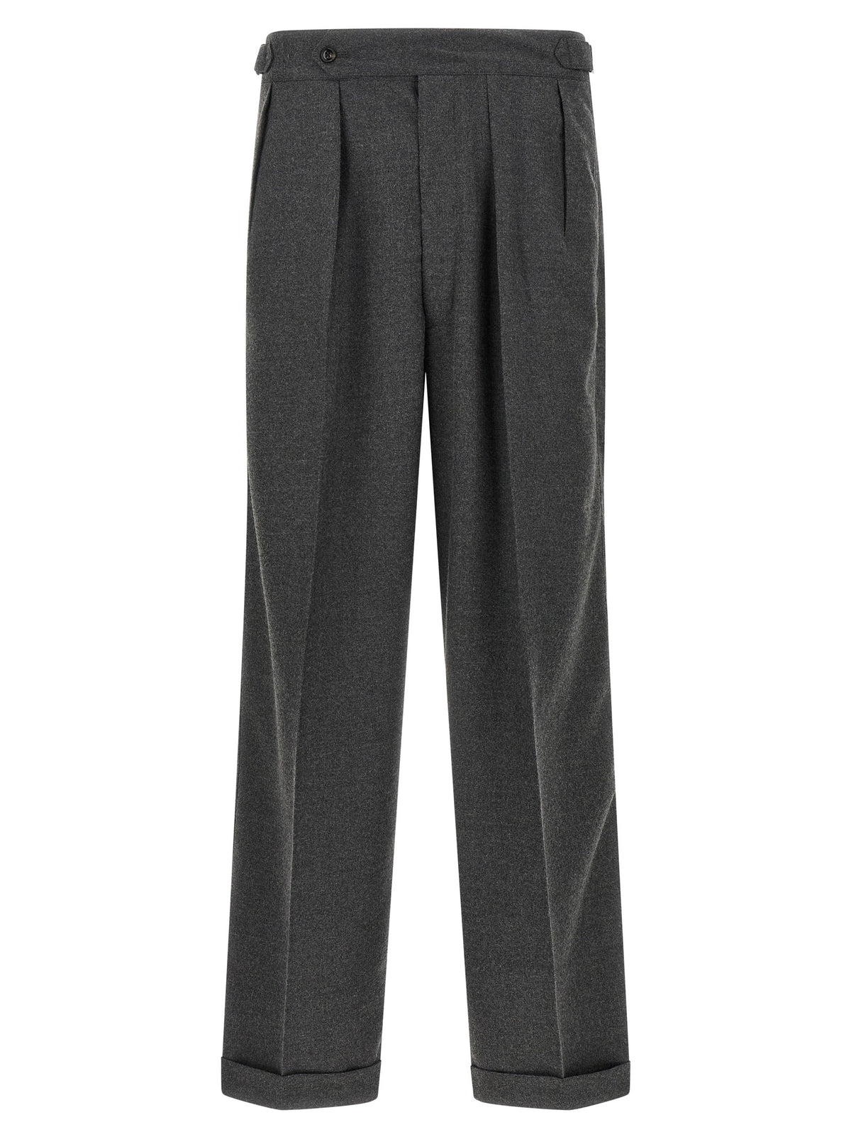 CELLAR DOOR Graue Freizeithose aus Polyester
