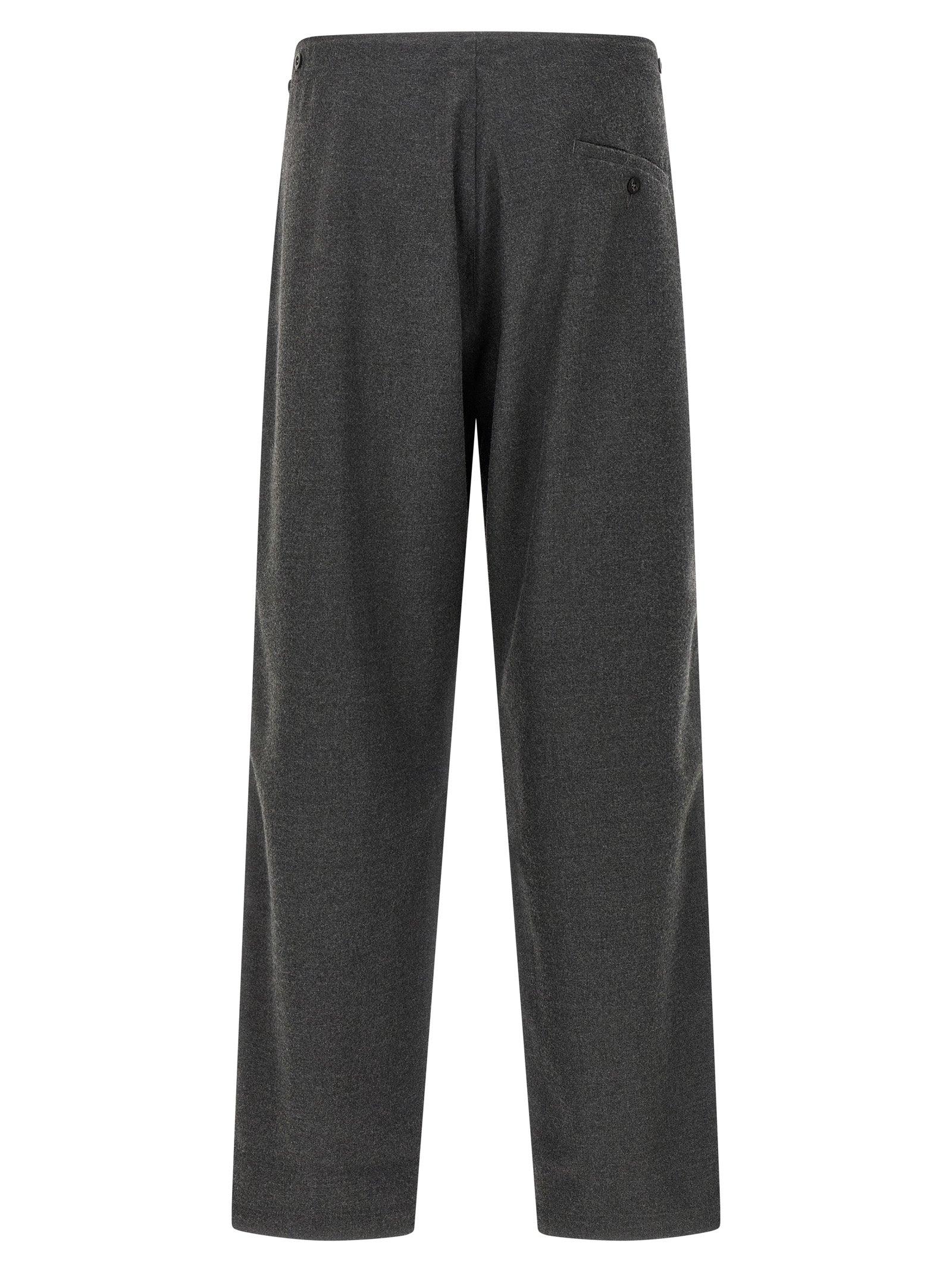CELLAR DOOR Graue Freizeithose aus Polyester