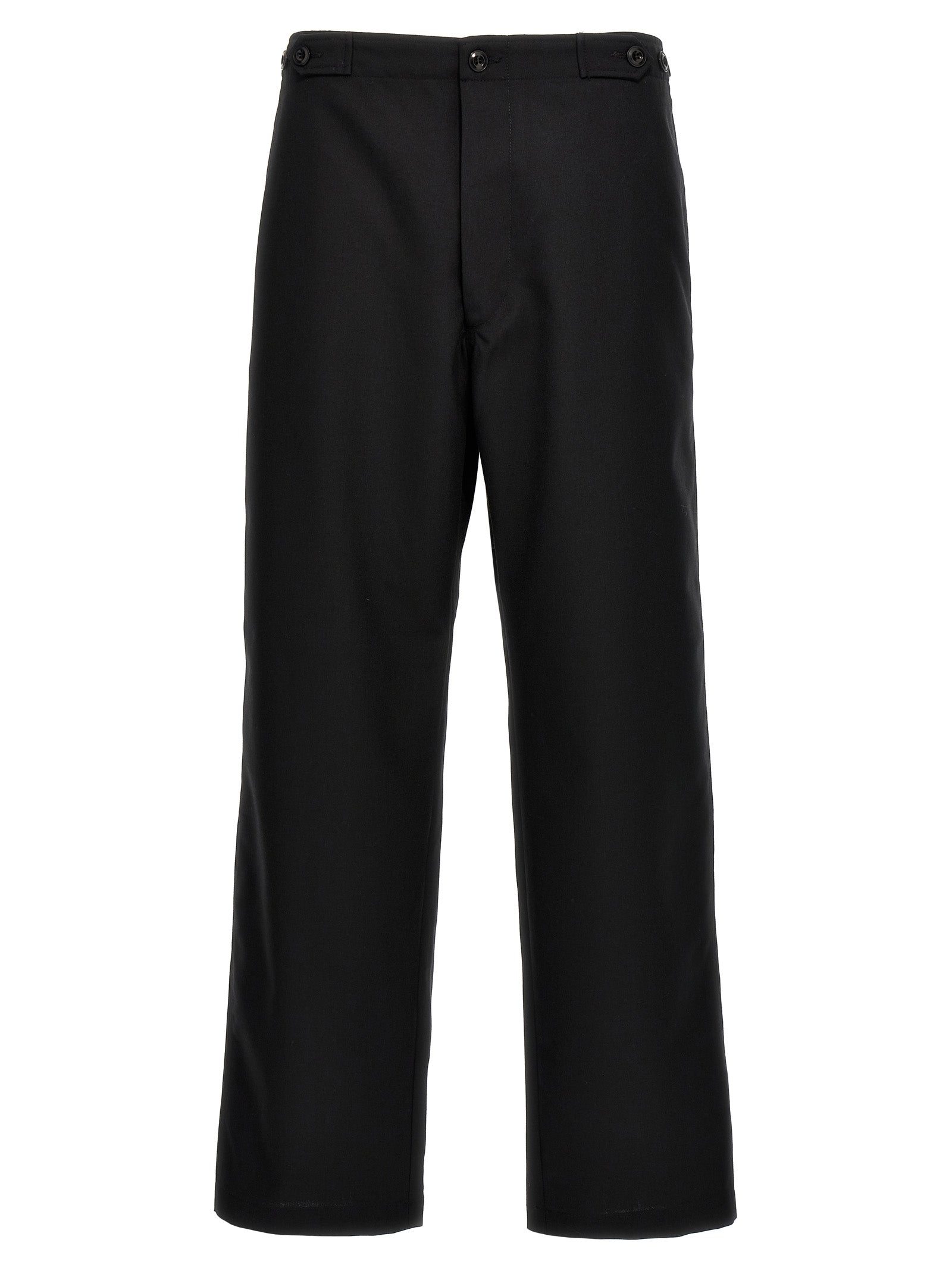 CELLAR DOOR Schwarze Freizeithose aus Polyester