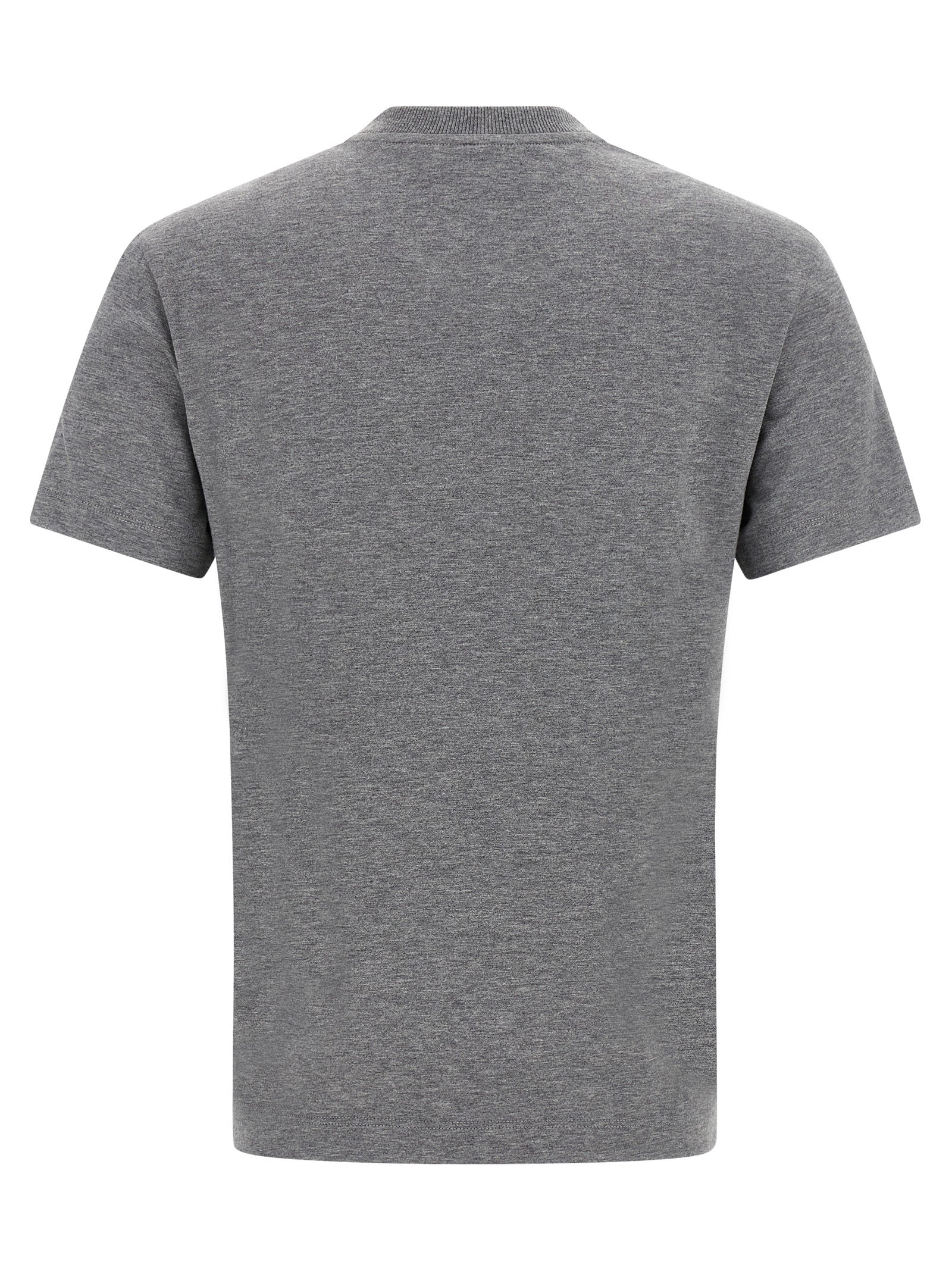 Fendi Graues Baumwoll-T-Shirt