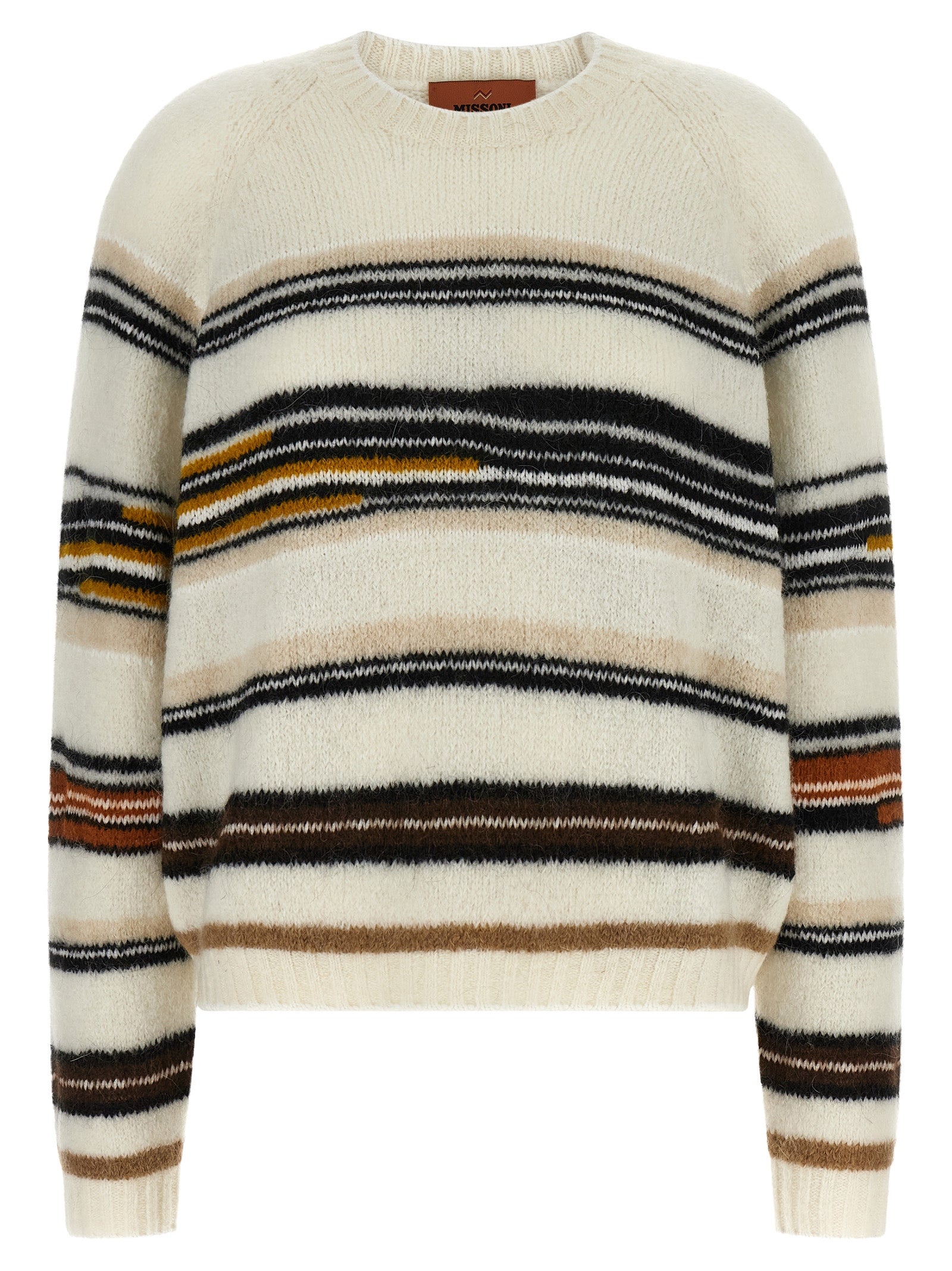 Missoni Weiße Strickjacke aus Polyester