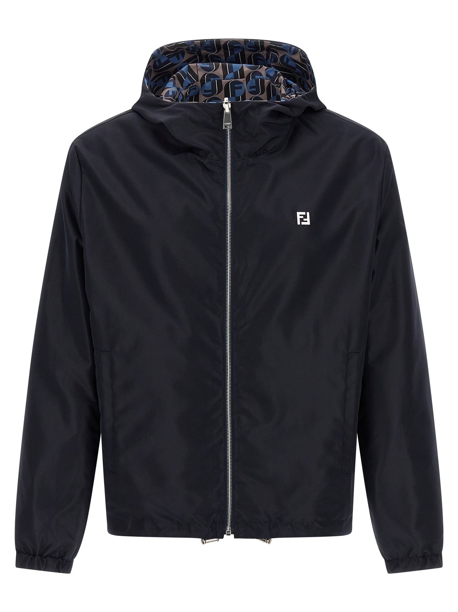 Fendi Blaue Polyesterkleidung