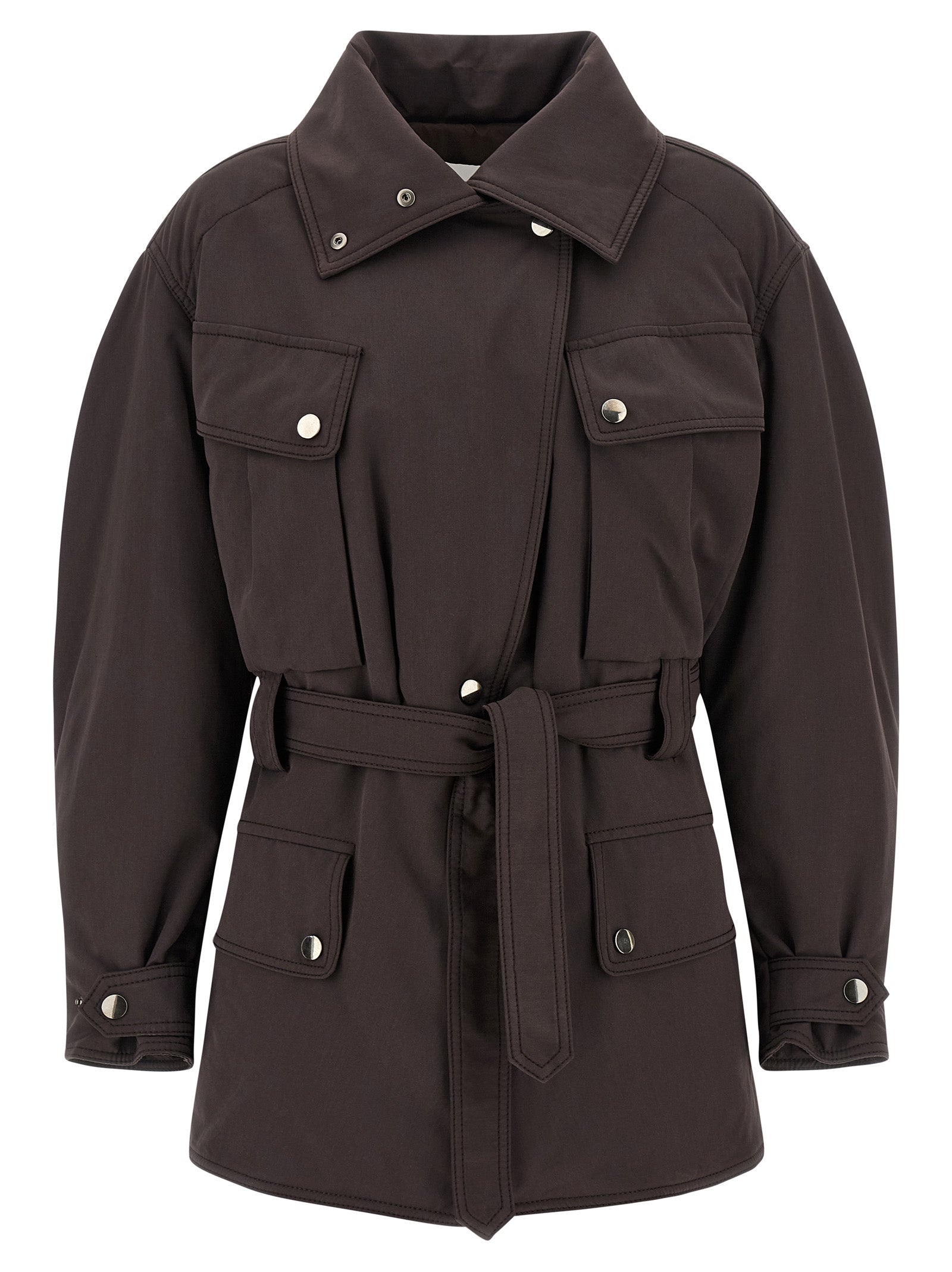 The Andamane Brauner Parka aus Polyester