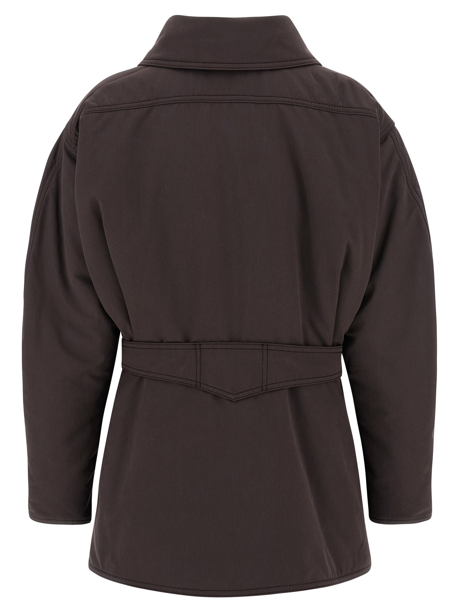 The Andamane Brauner Parka aus Polyester
